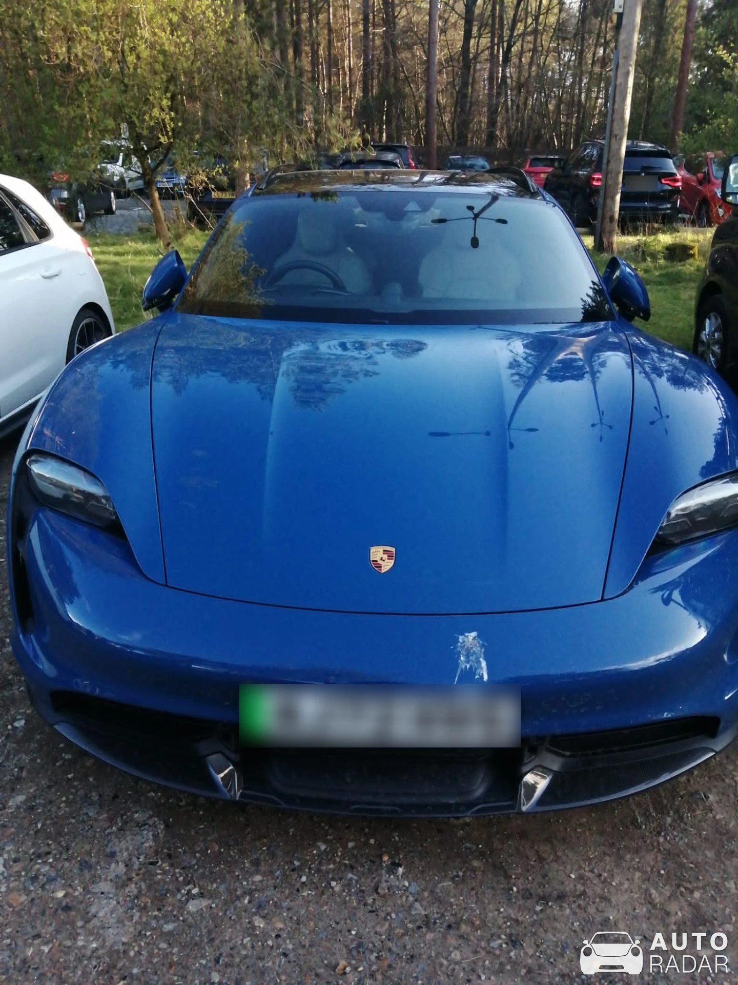 Porsche Taycan 4S Sport Turismo spotted in , United Kingdom