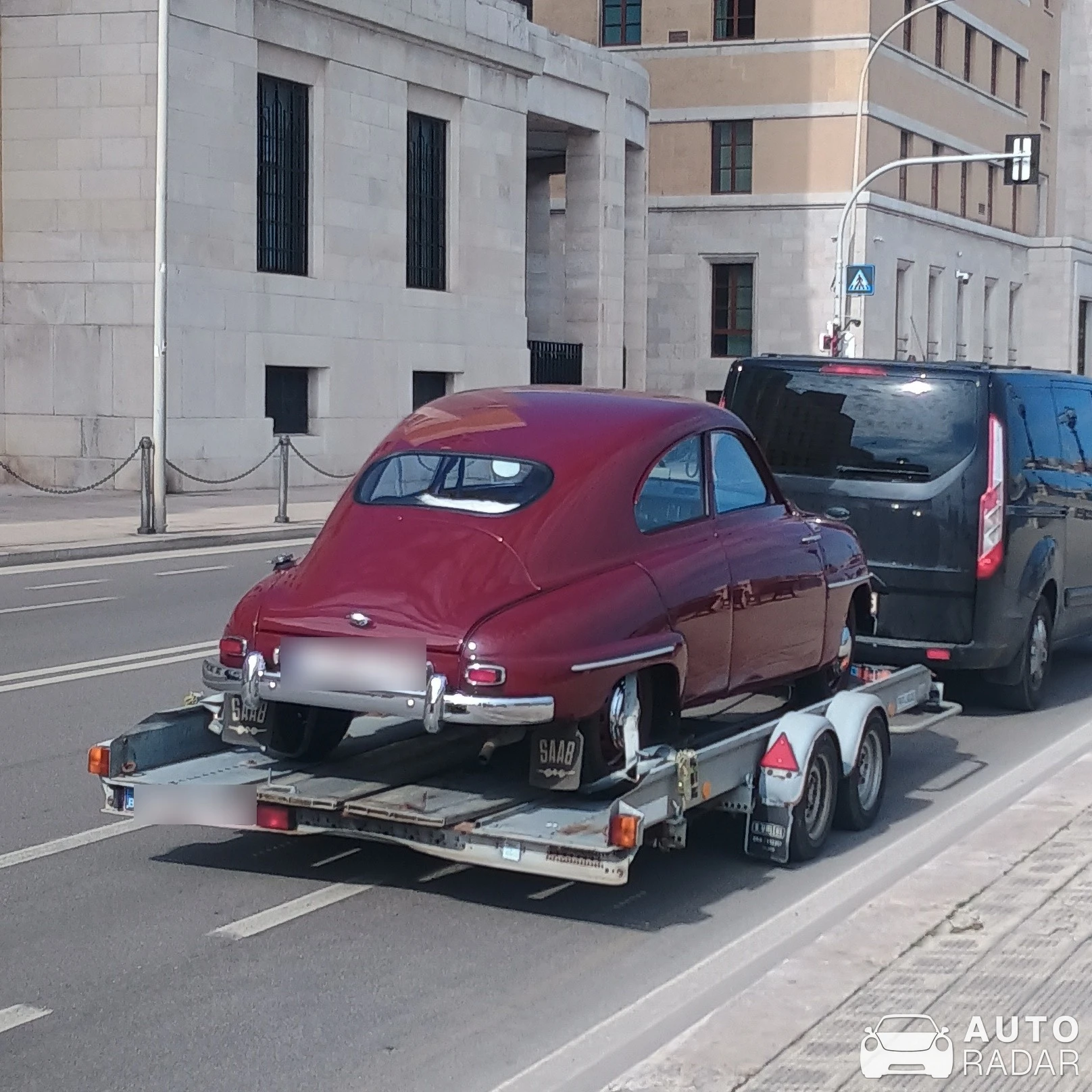 Saab 92 spotted in Bari