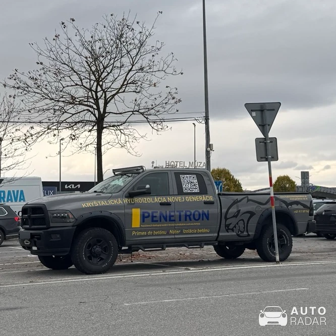 Dodge RAM 2500 spotted in Košice