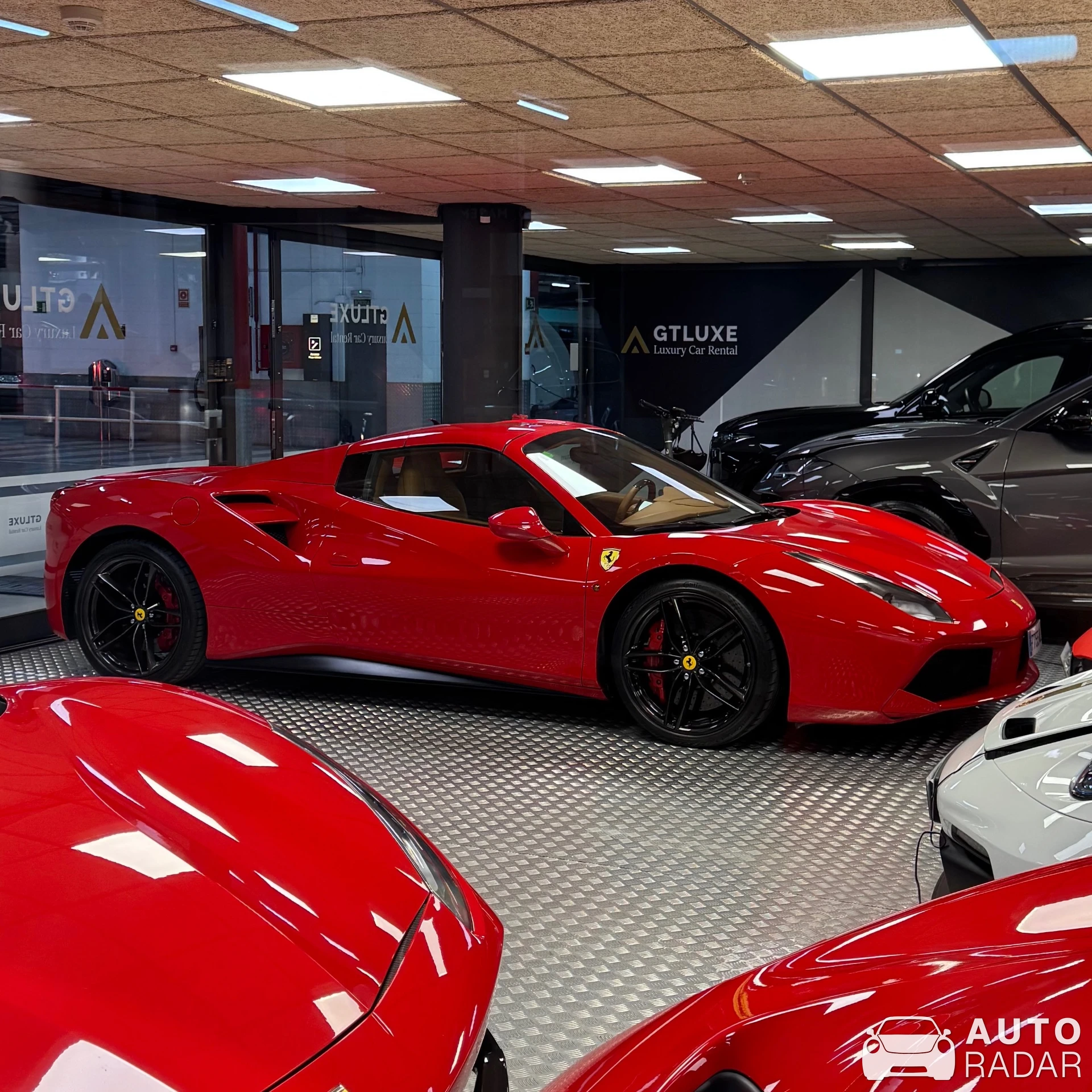 Ferrari 488 Spider spotted in Barcelona, España