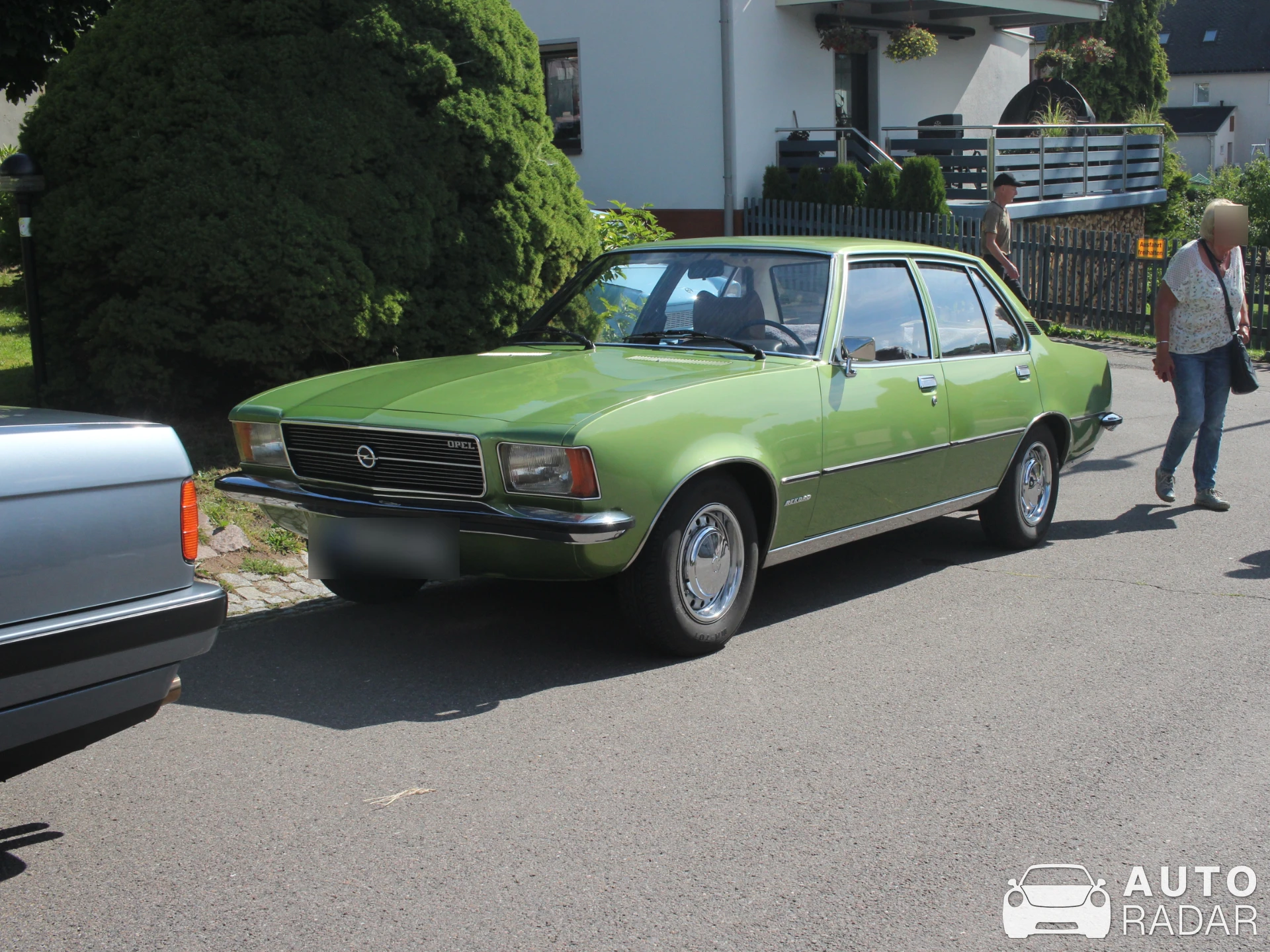 Opel Rekord D spotted in Sayda
