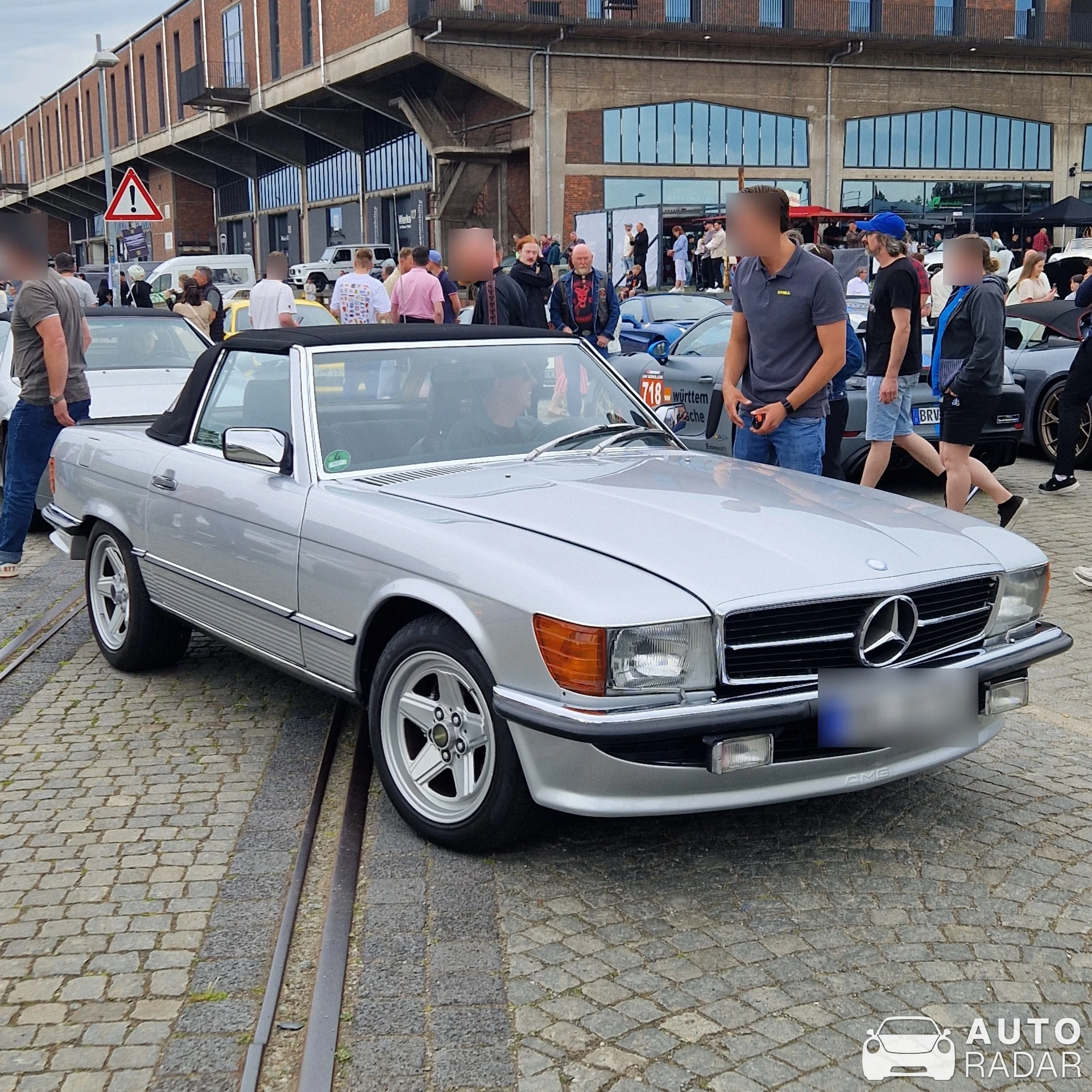 Mercedes-Benz 500SL AMG 5.0 spotted in Bremen