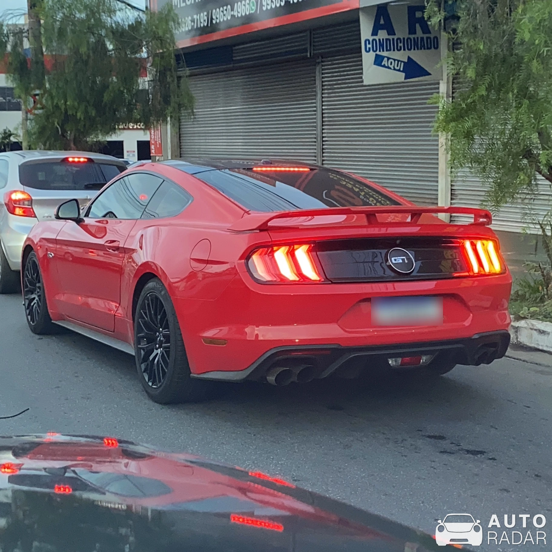 Ford Mustang GT spotted in Setor Pedro Ludovico, Brasil