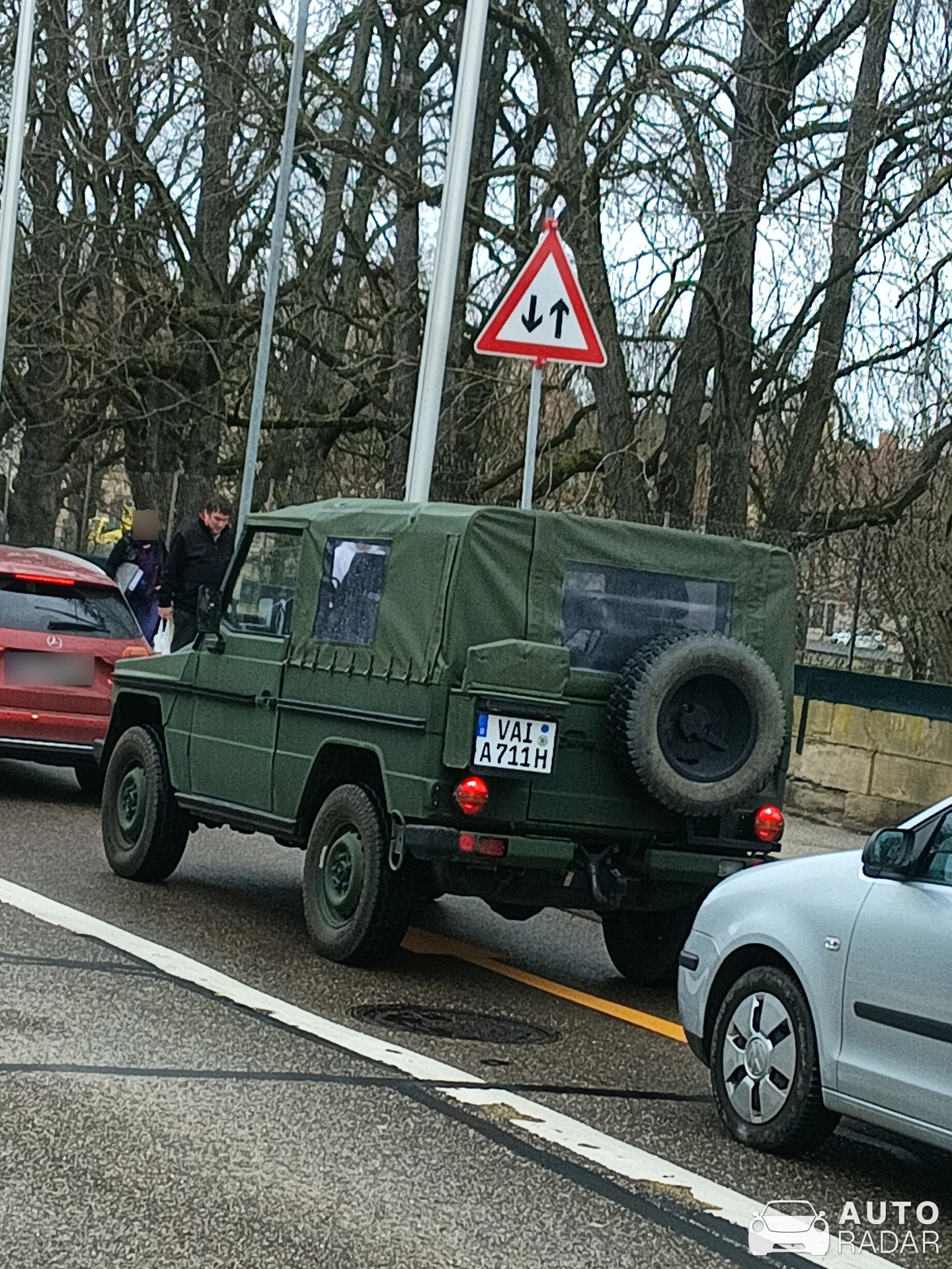 Mercedes-Benz 250 GD Wolf spotted in Ludwigsburg