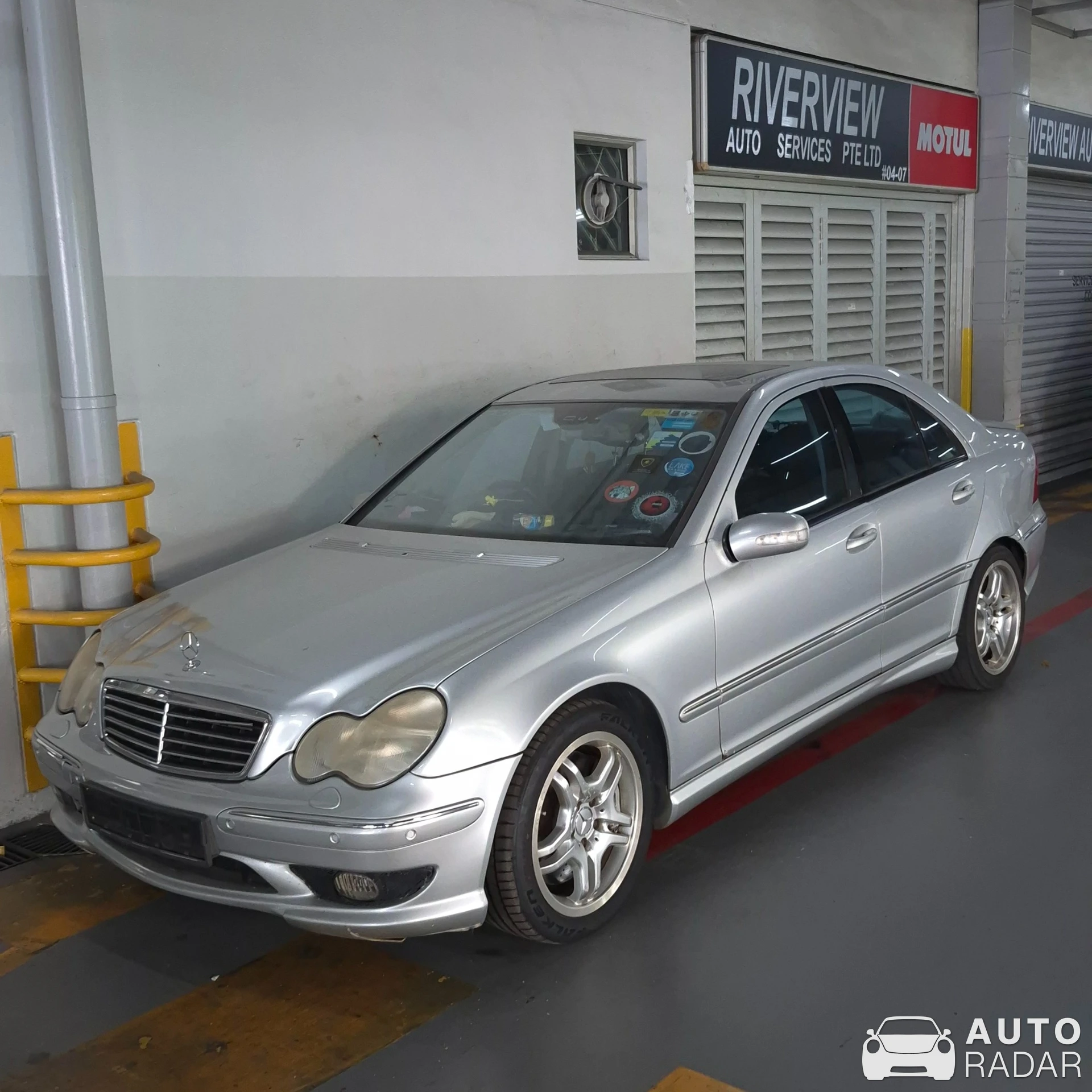 Mercedes-Benz C 32 AMG spotted in Singapore