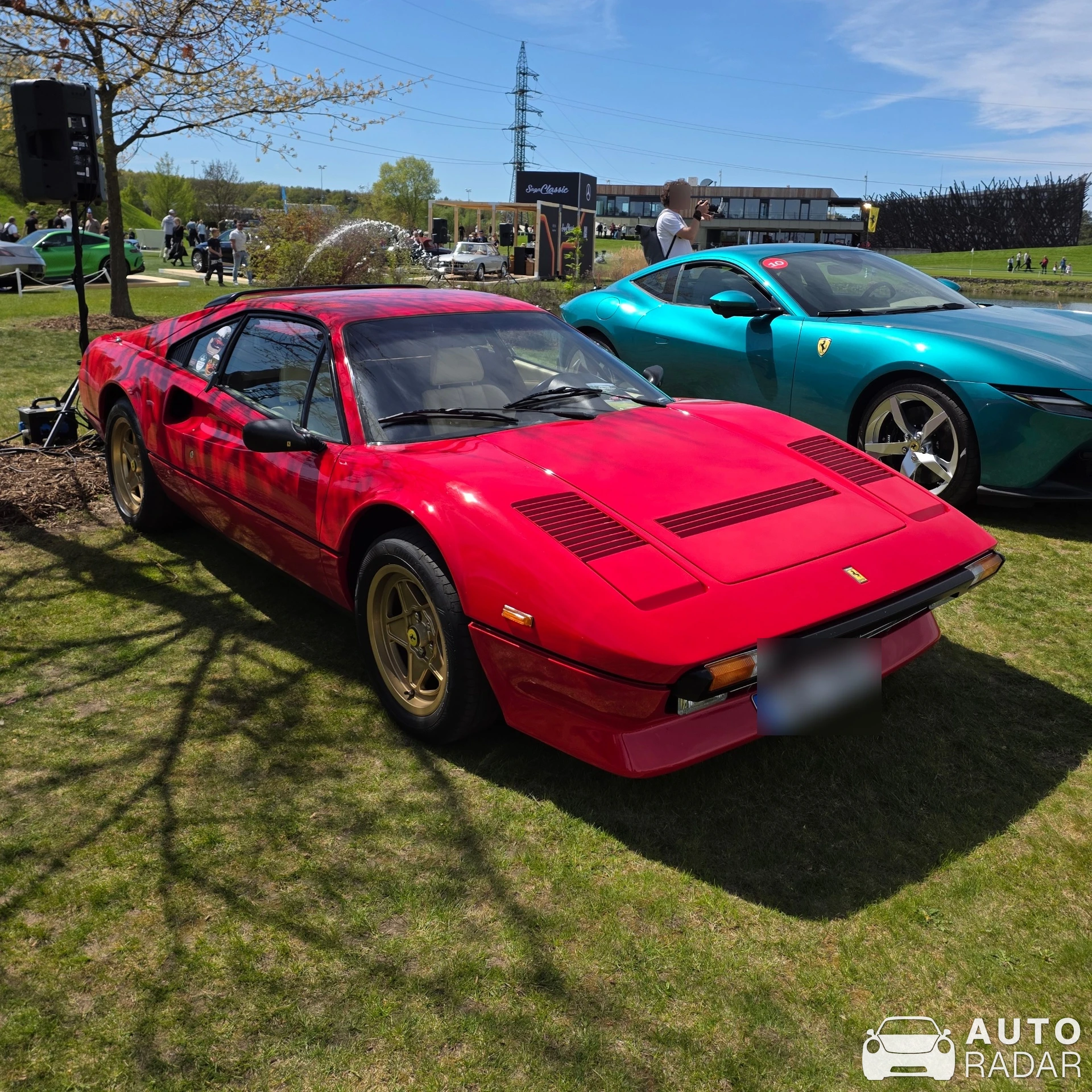 Ferrari 308 GTB Quattrovalvole spotted in Praha