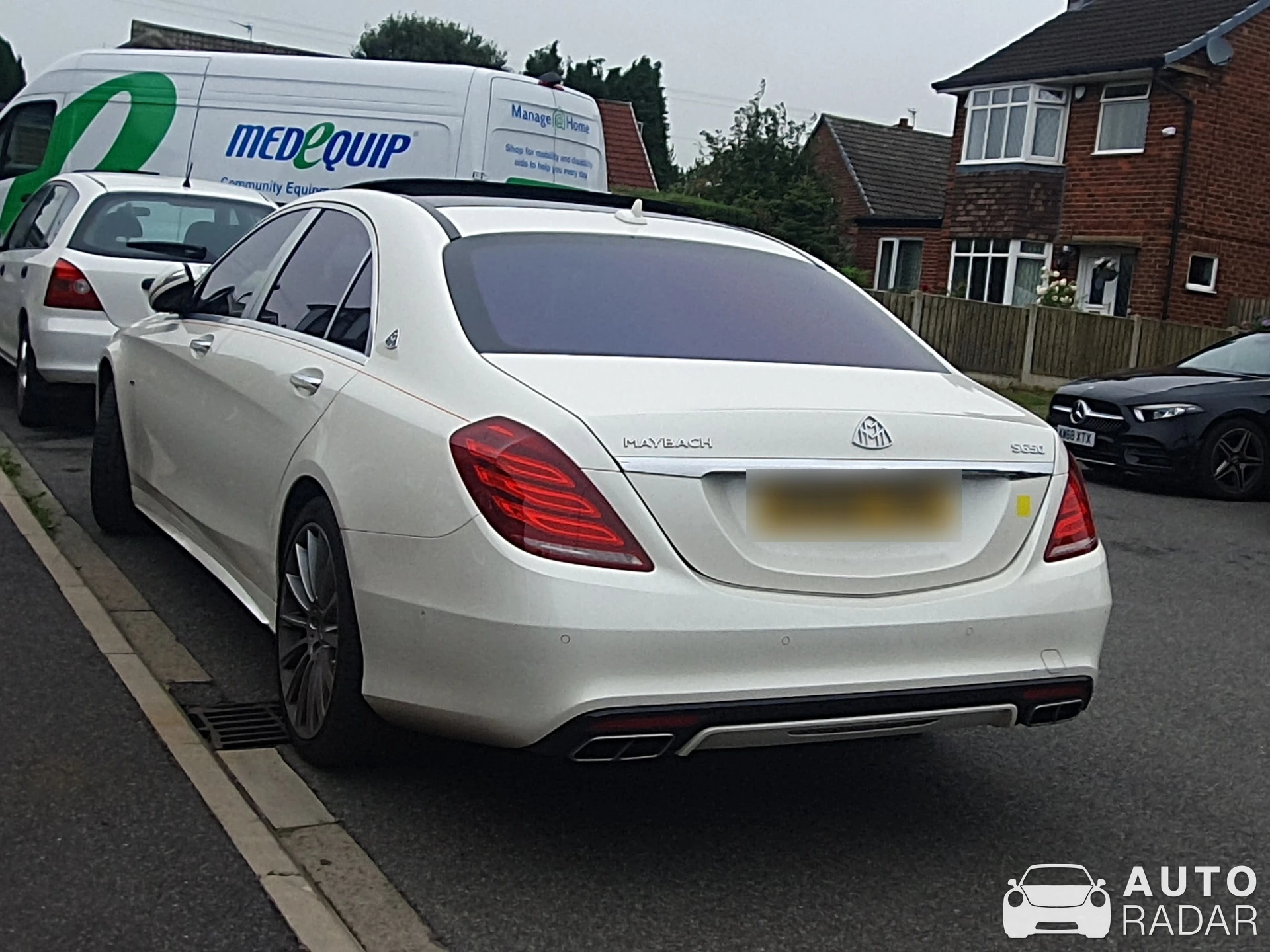 Mercedes-Maybach S 500 spotted in West Yorkshire, United Kingdom