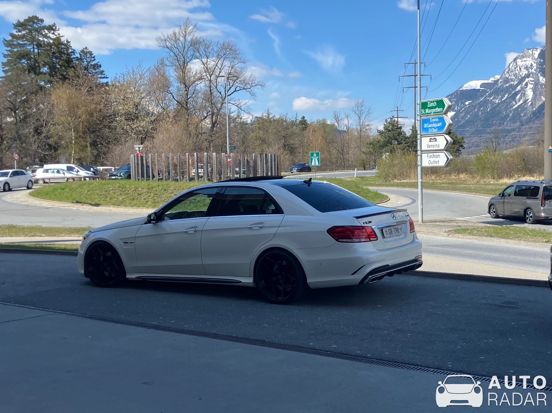 Mercedes-AMG E 63 S W213 Edition 1 spotted in Landquart