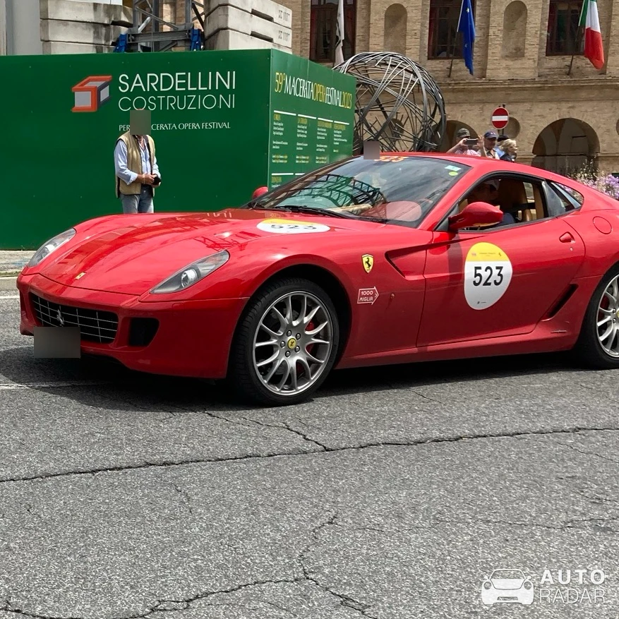 Ferrari 599 GTB Fiorano spotted in Corridonia