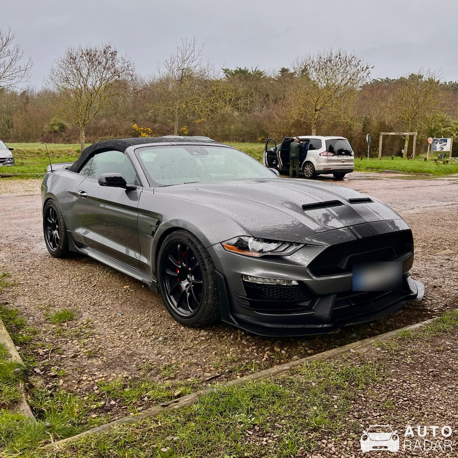 Ford Mustang Shelby GT500 Super Snake Convertible spotted in Saint-Malo