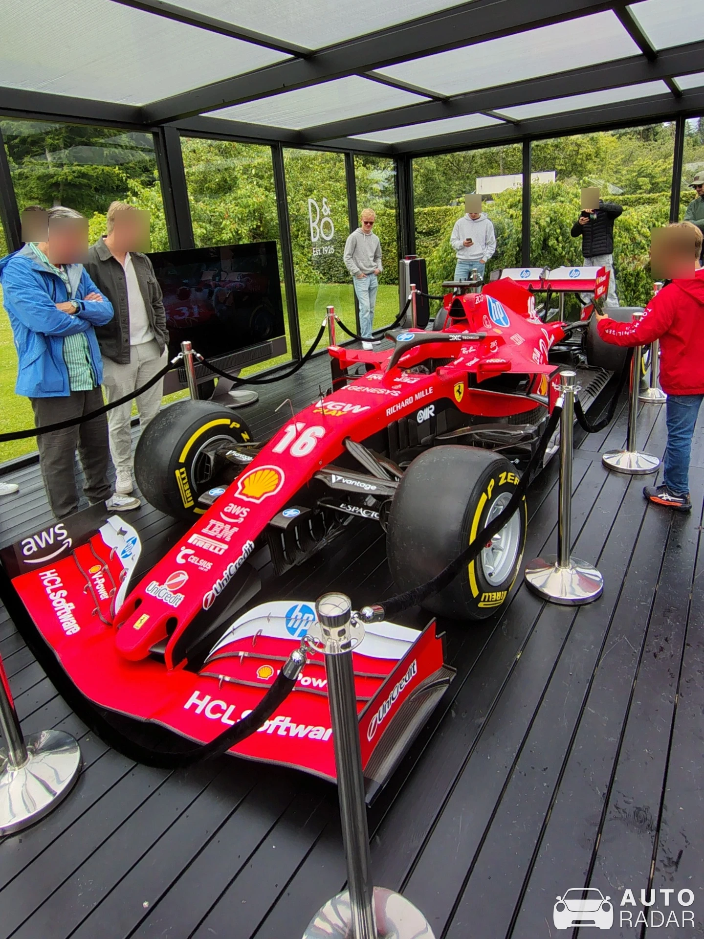 Ferrari Scuderia F1-75 spotted in Båstad