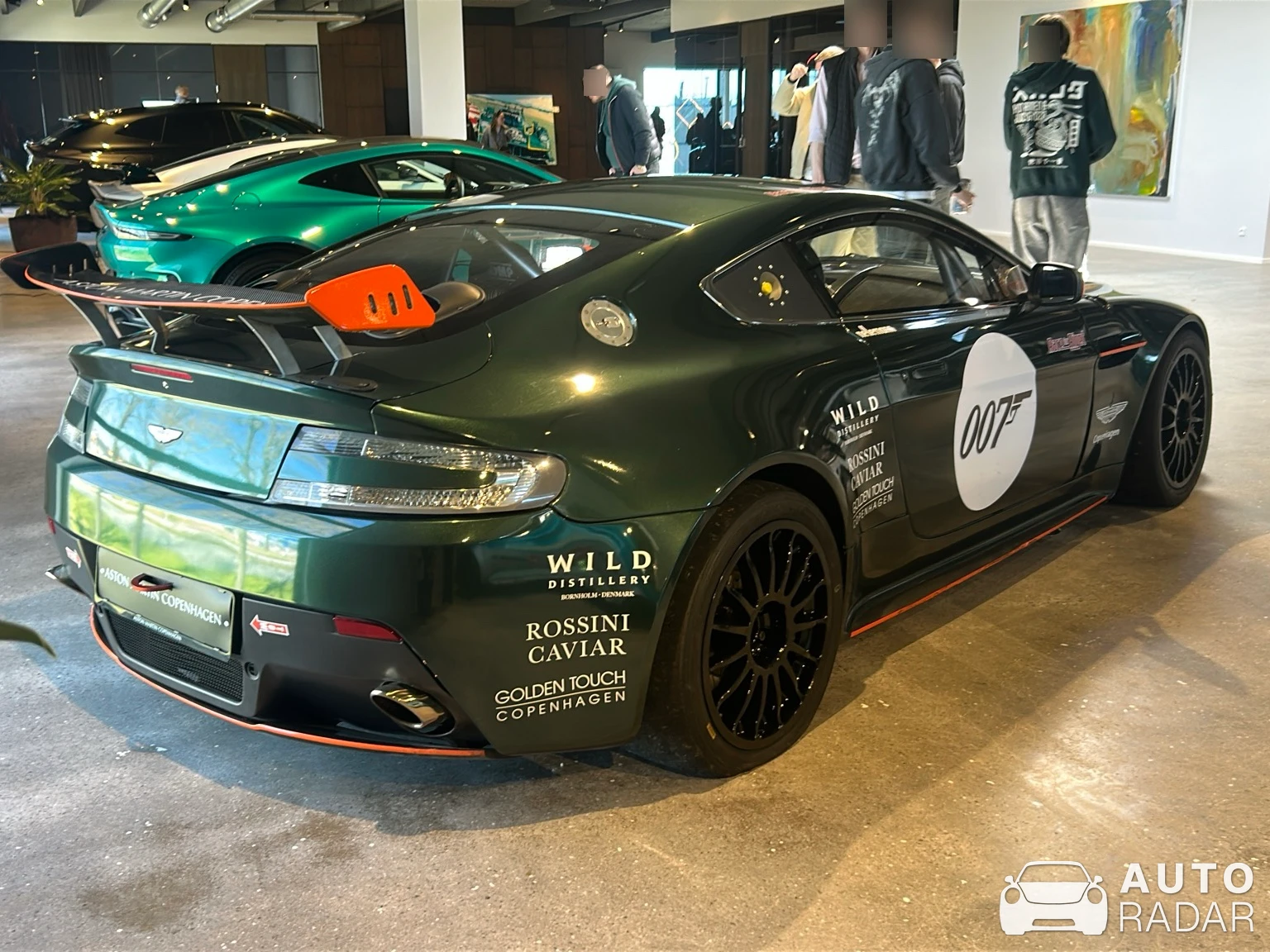 Aston Martin V8 Vantage GT4 spotted in Taastrup