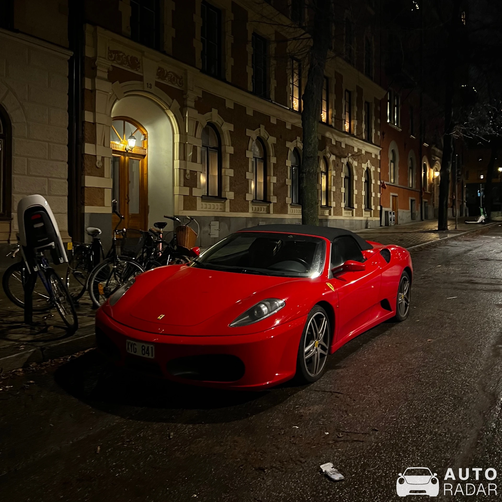 Ferrari F430 Spider spotted in Östermalm, Sweden