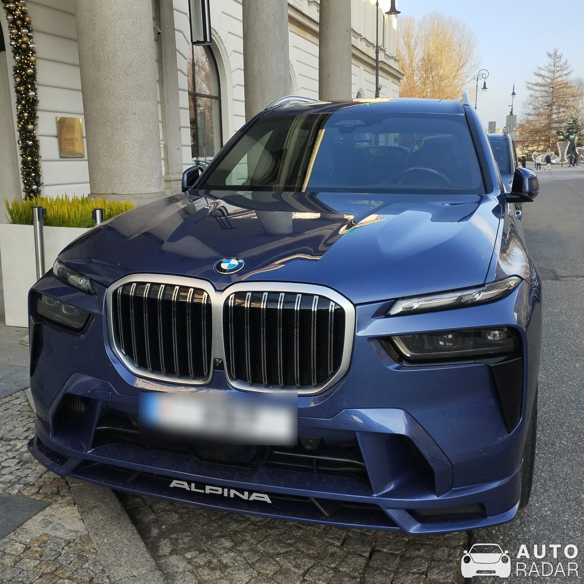 Alpina XB7 spotted in Warszawa, Polska