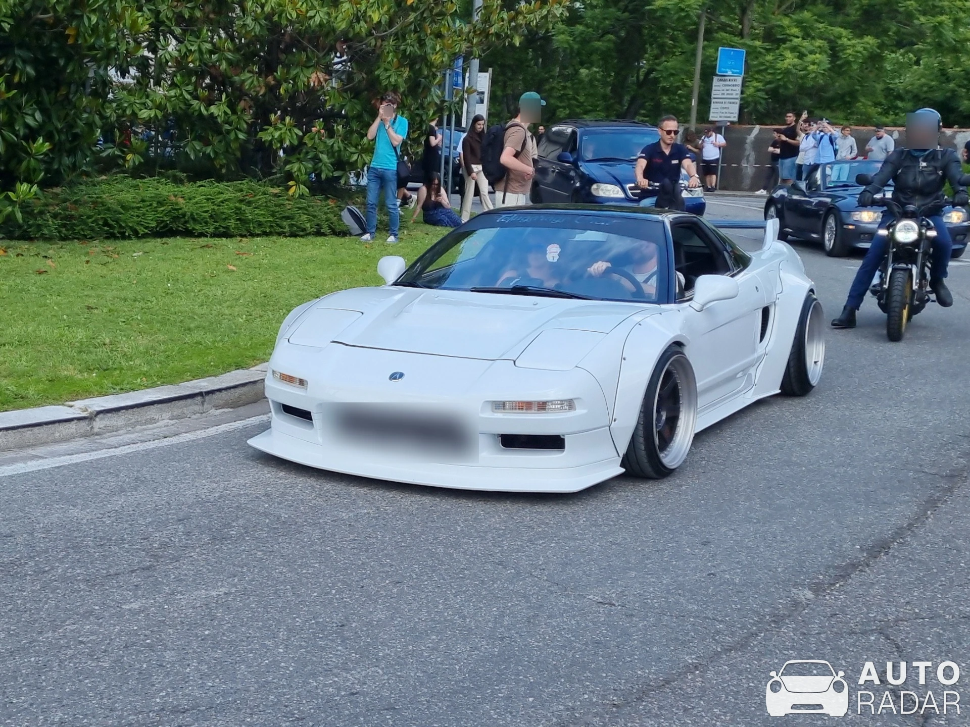 Acura NSX 2016 Liberty Walk Widebody spotted in Como
