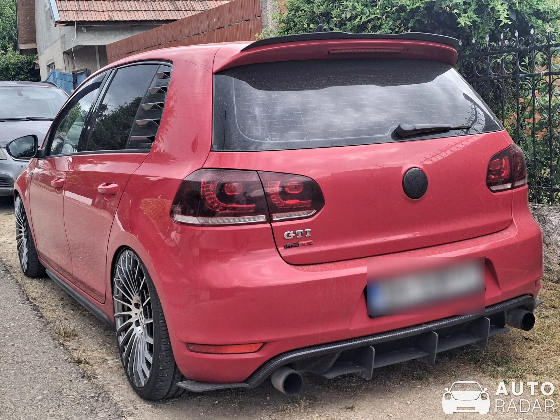 Volkswagen Golf GTI GT Racing spotted in Tăuteu