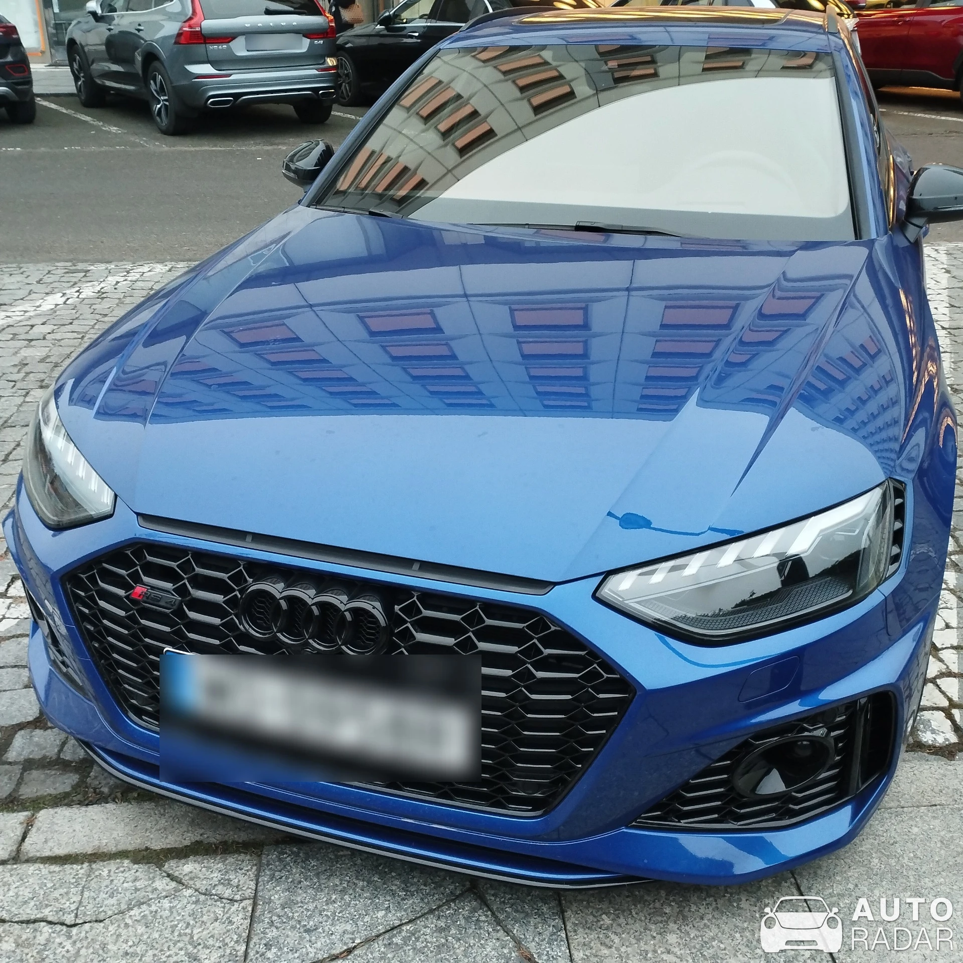 Audi RS4 Avant B9 spotted in Warszawa, Poland