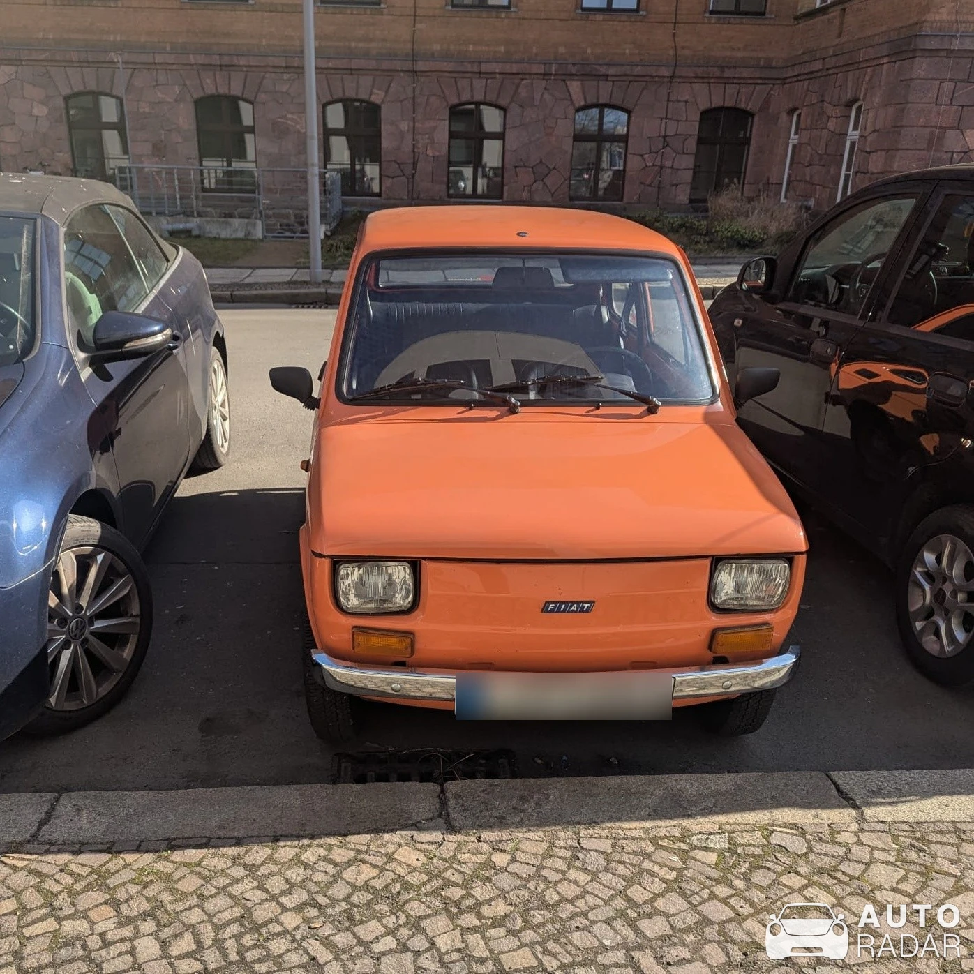 Fiat 126 Giannini spotted in Zwönitz