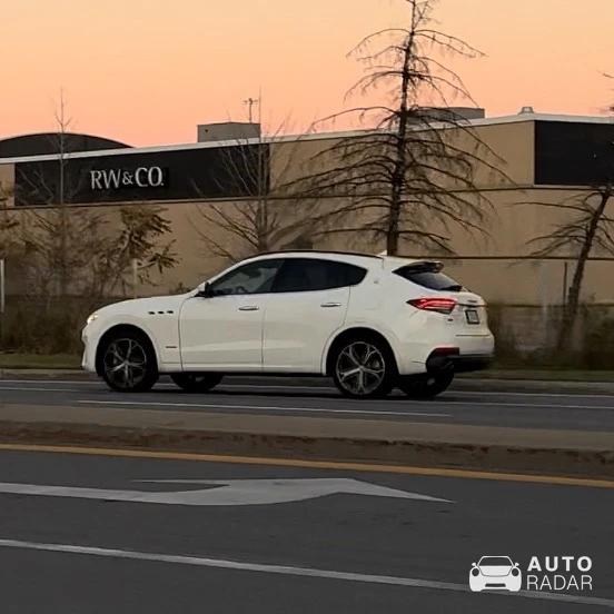 Maserati Levante spotted in Terrebonne, Canada