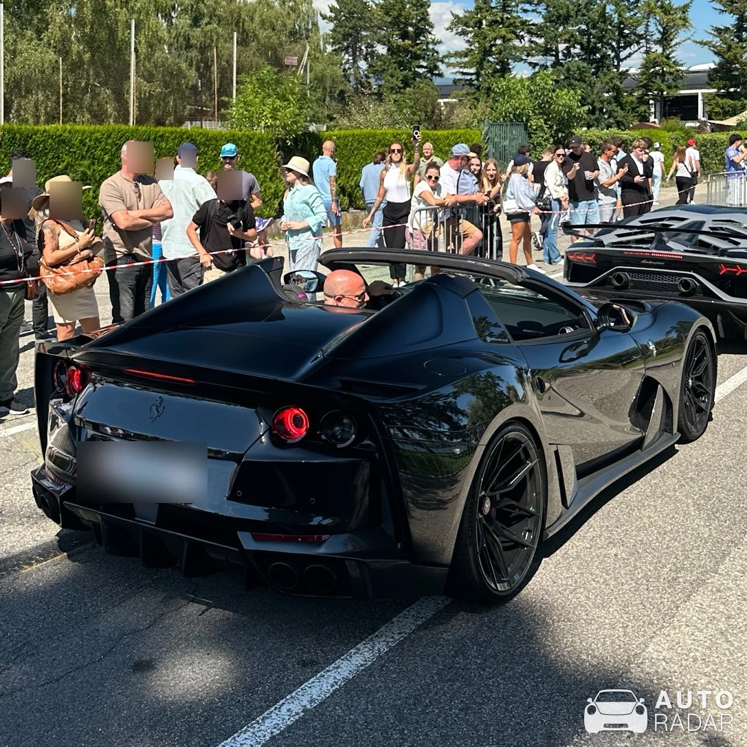 Ferrari 812 GTS Novitec Rosso N-Largo spotted in Divonne-les-Bains