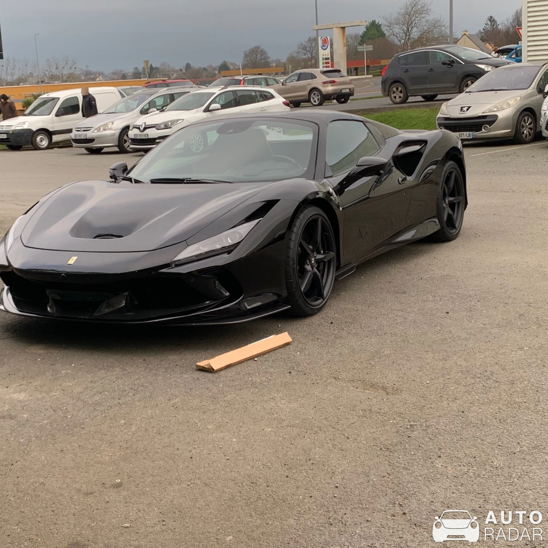 Ferrari F8 Tributo spotted in Granville, France