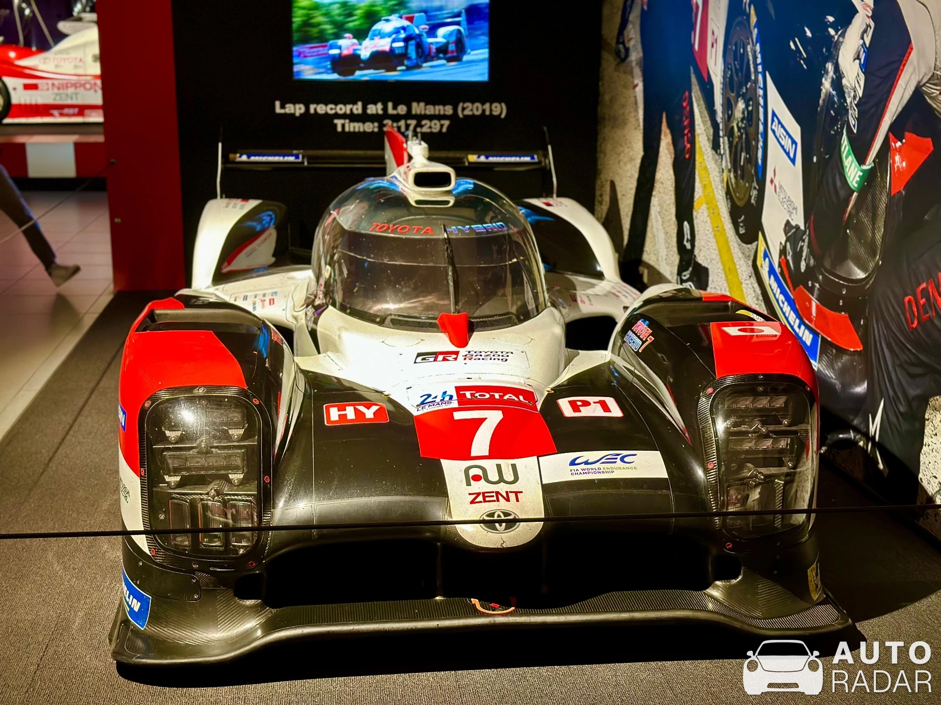 Toyota TS050 Hybrid spotted in Den Haag