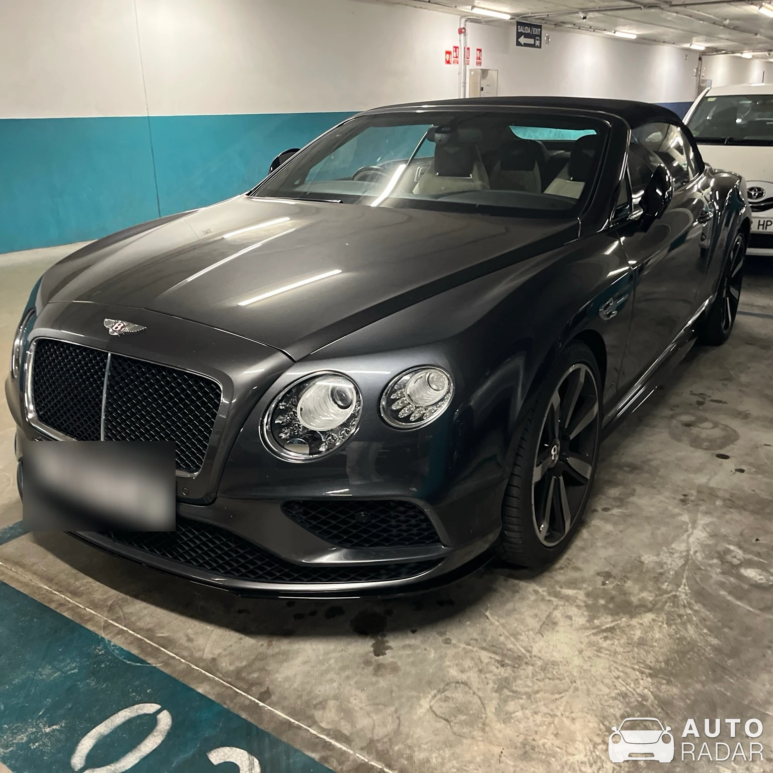 Bentley Continental GTC V8 S 2016 spotted in Portals Nous