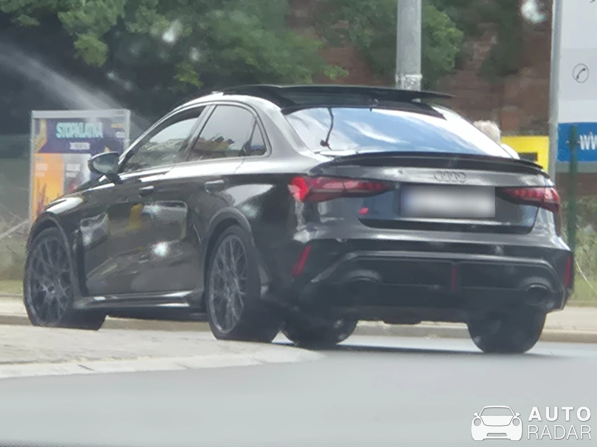 Audi RS3 Sedan 8Y spotted in Legnica