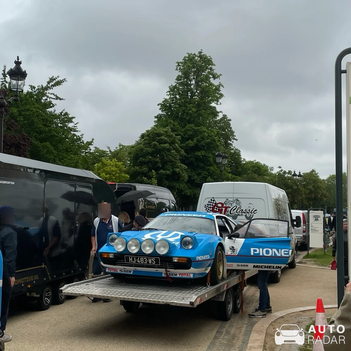Ferrari 308 GTB Michelotto spotted in Paris