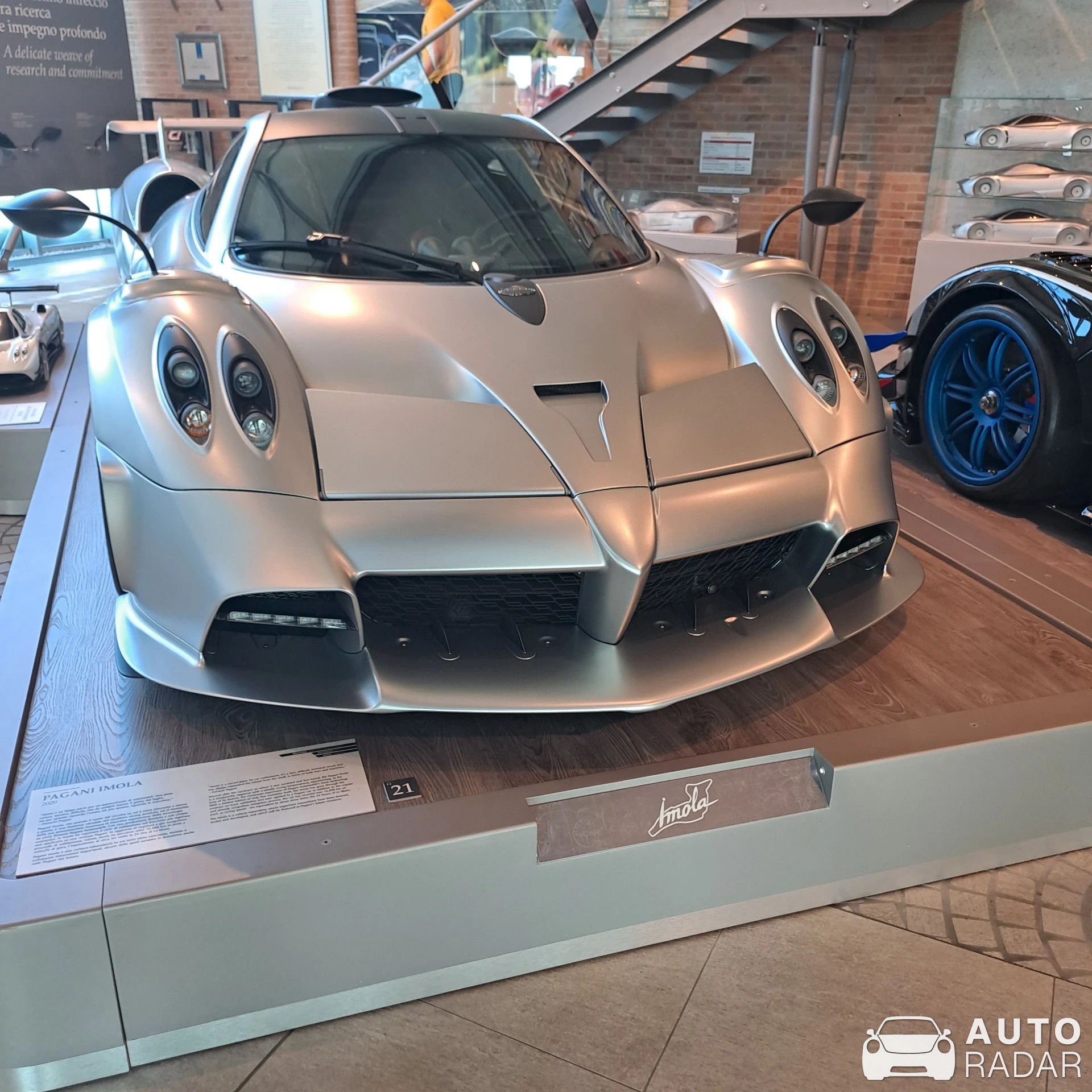 Pagani Huayra Imola spotted in Graziosa, Italy