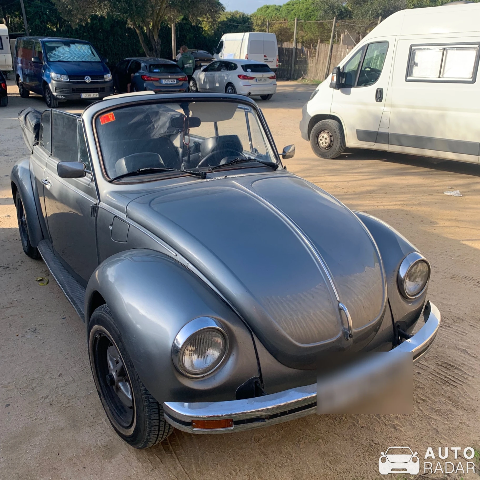 Volkswagen Beetle spotted in Los Caños de Meca, Spain