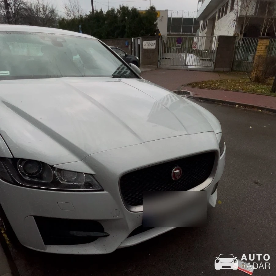 Jaguar XFR spotted in Warszawa, Poland