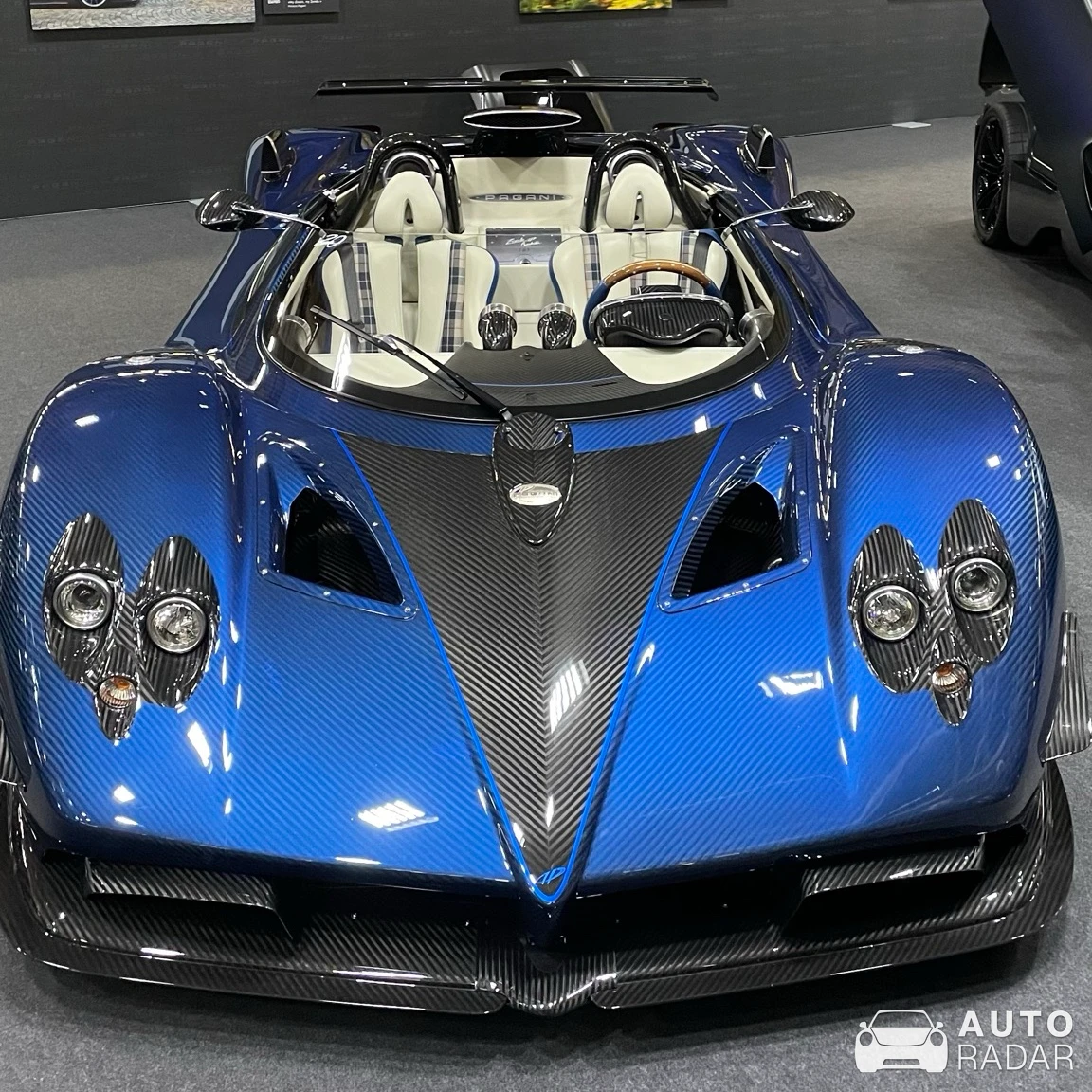 Pagani Zonda HP Barchetta spotted in Paris, France