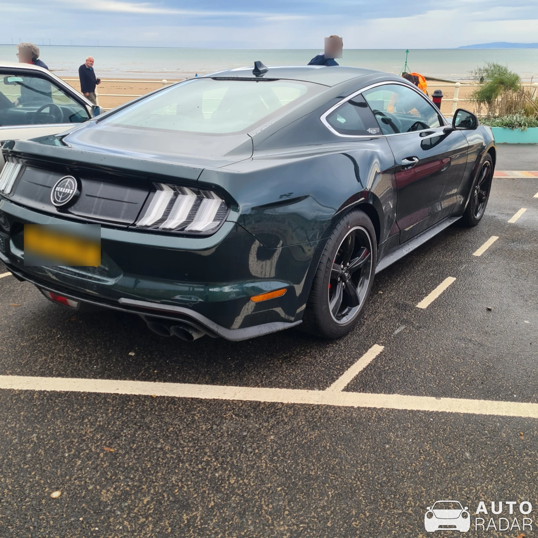 Ford Mustang Bullitt spotted in Rhos on Sea, United Kingdom