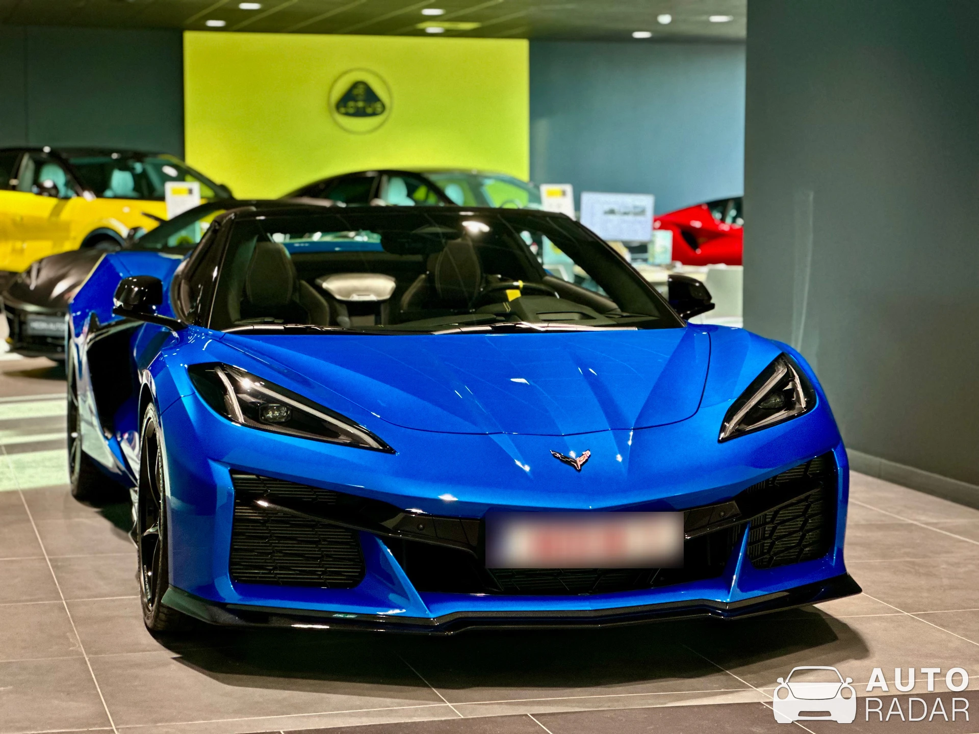 Chevrolet Corvette C8 E-Ray Convertible spotted in Amsterdam