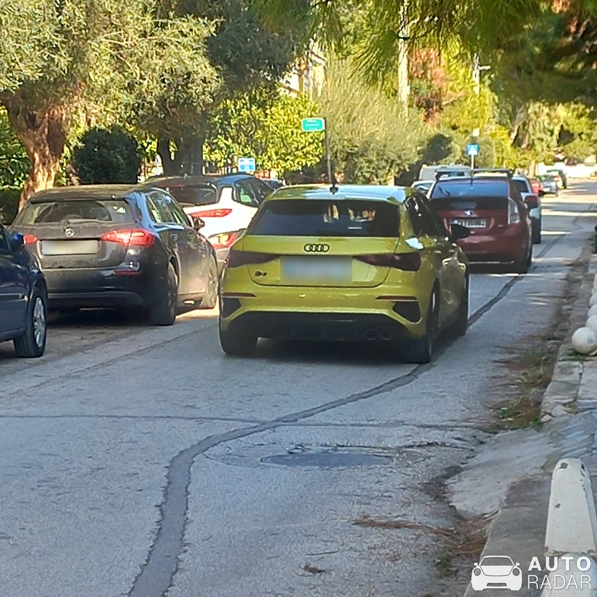 Audi RS3 Sportback 8Y spotted in Voula, Greece