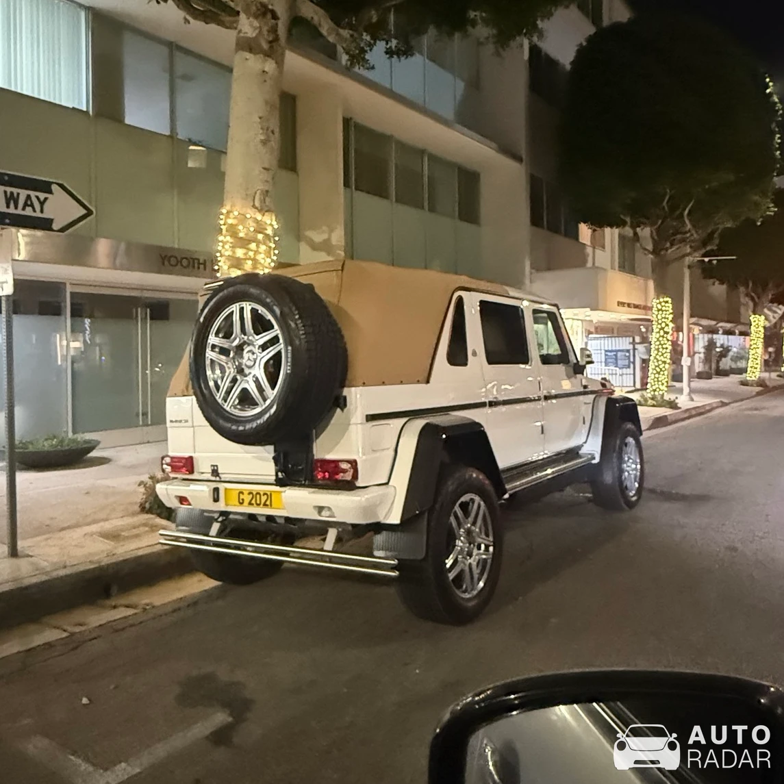 Mercedes-Maybach G 650 Landaulet spotted in Beverly Hills