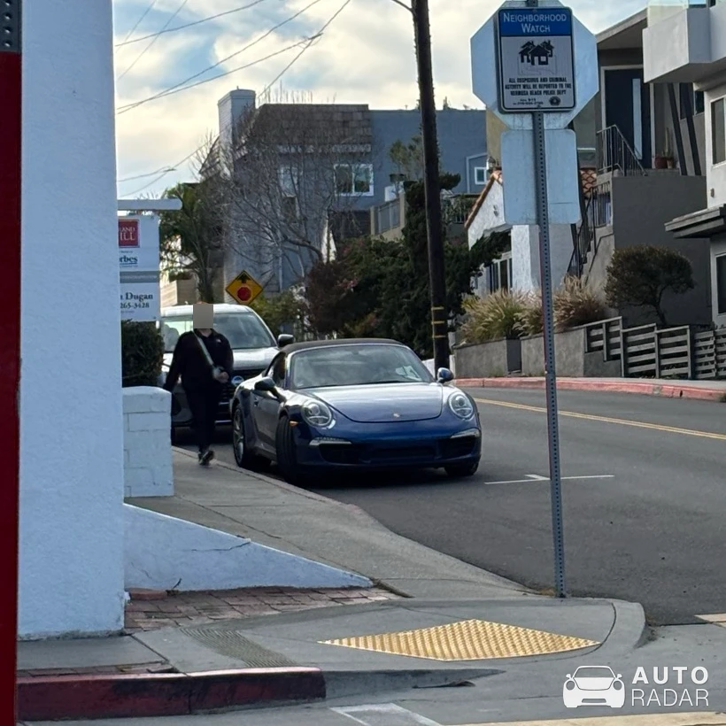 Porsche 991 Carrera Cabriolet MkI spotted in Hermosa Beach, United States