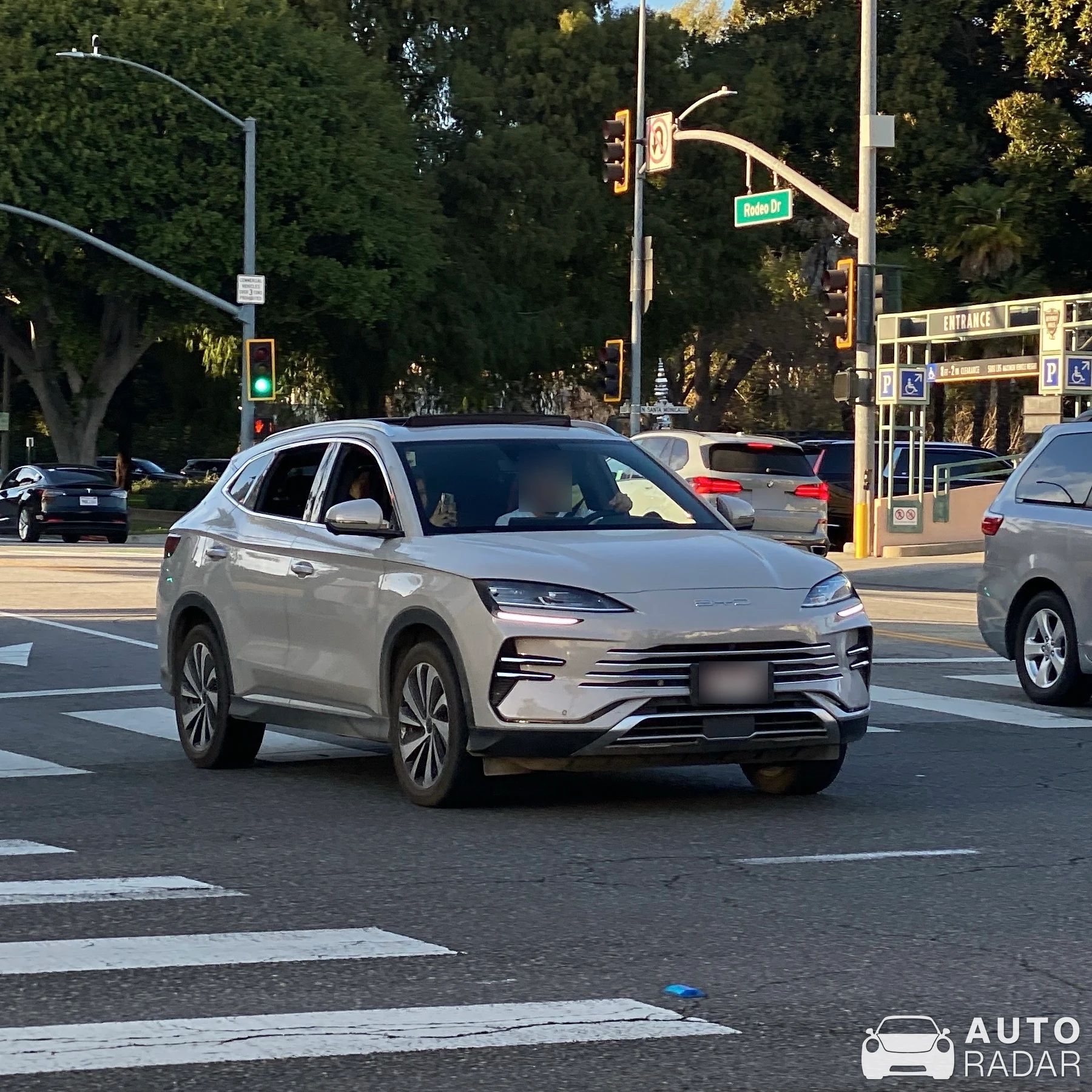 BYD Song spotted in Beverly Hills