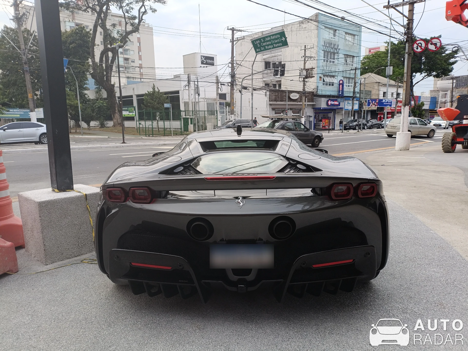 Ferrari SF90 Stradale spotted in São Bernardo do Campo, Brazil