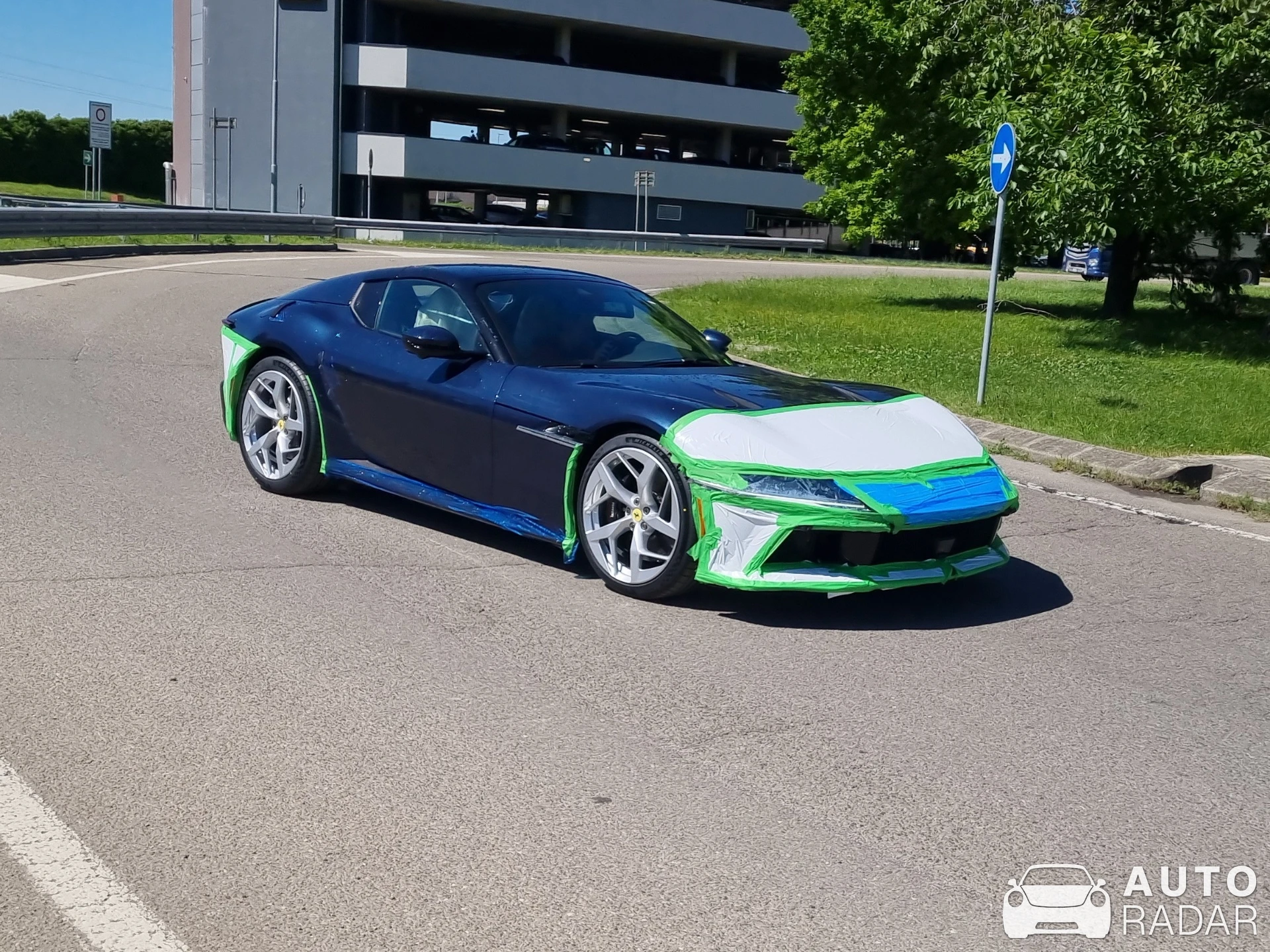 Ferrari 12Cilindri Spider Mule spotted in Maranello