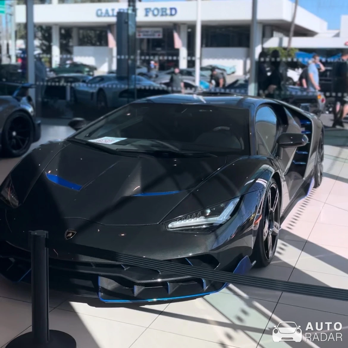 Lamborghini Centenario LP770-4 spotted in Los Angeles, United States