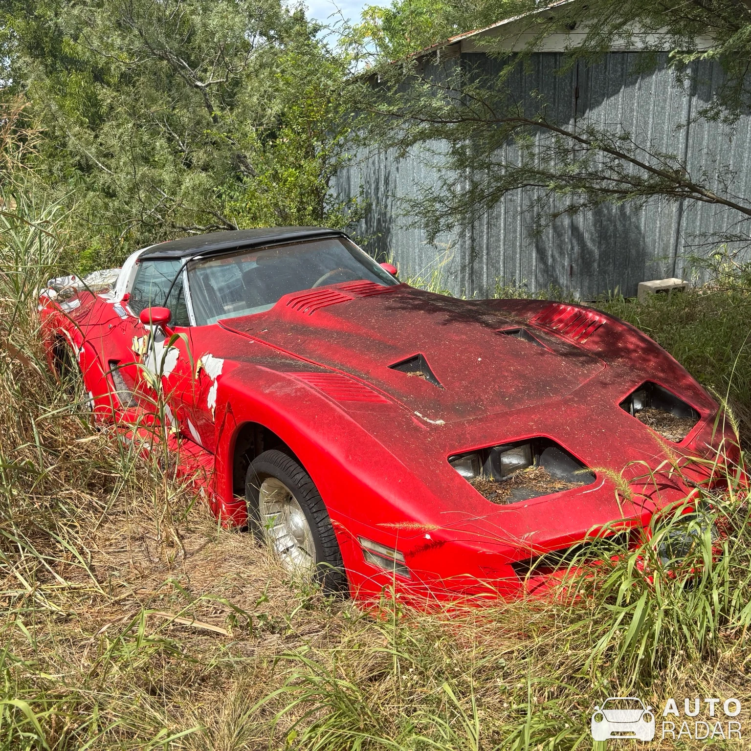 Chevrolet Corvette C3 Greenwood spotted in Manor