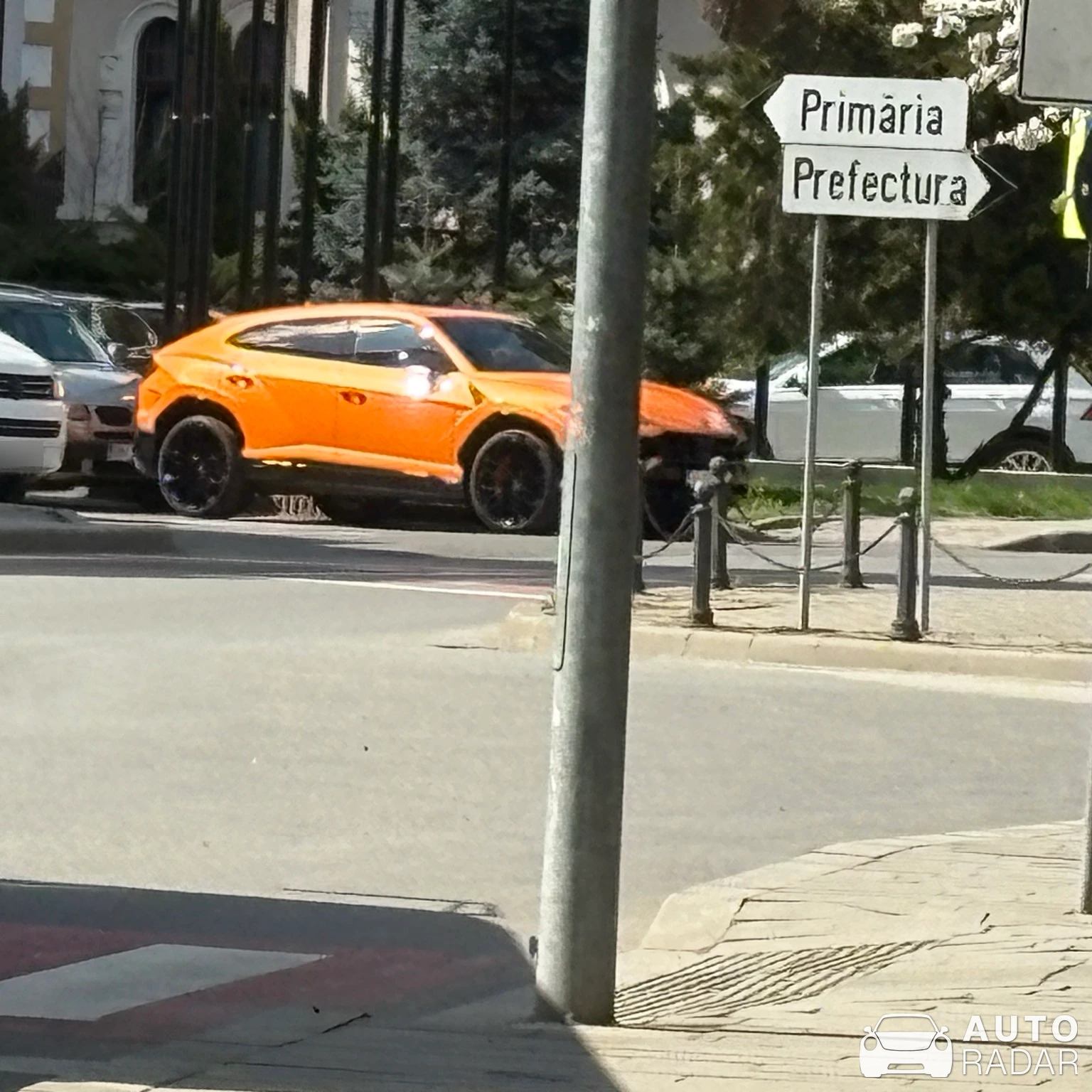 Lamborghini Urus spotted in Bistrița