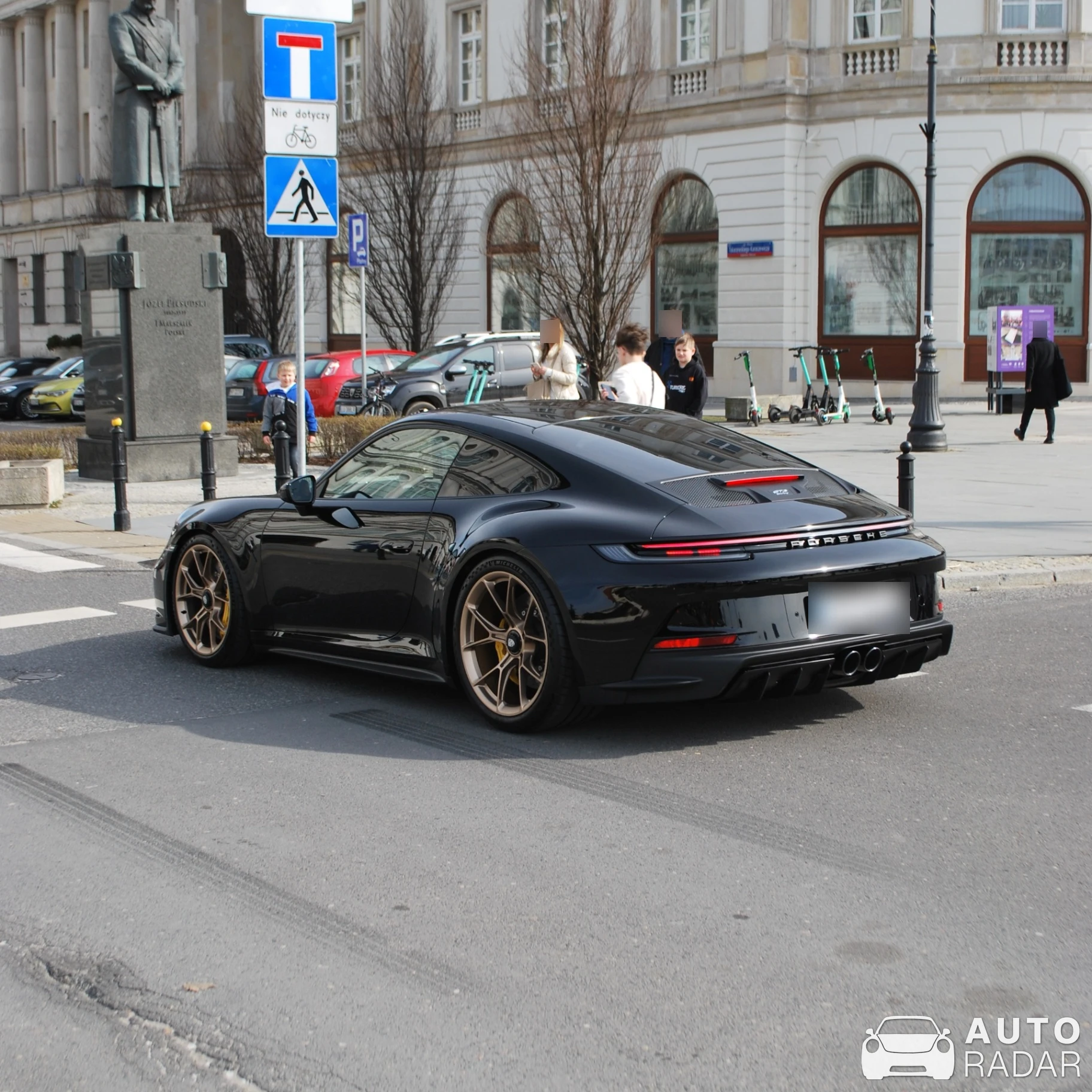 Porsche 992 GT3 Touring MkI spotted in Warszawa, Poland
