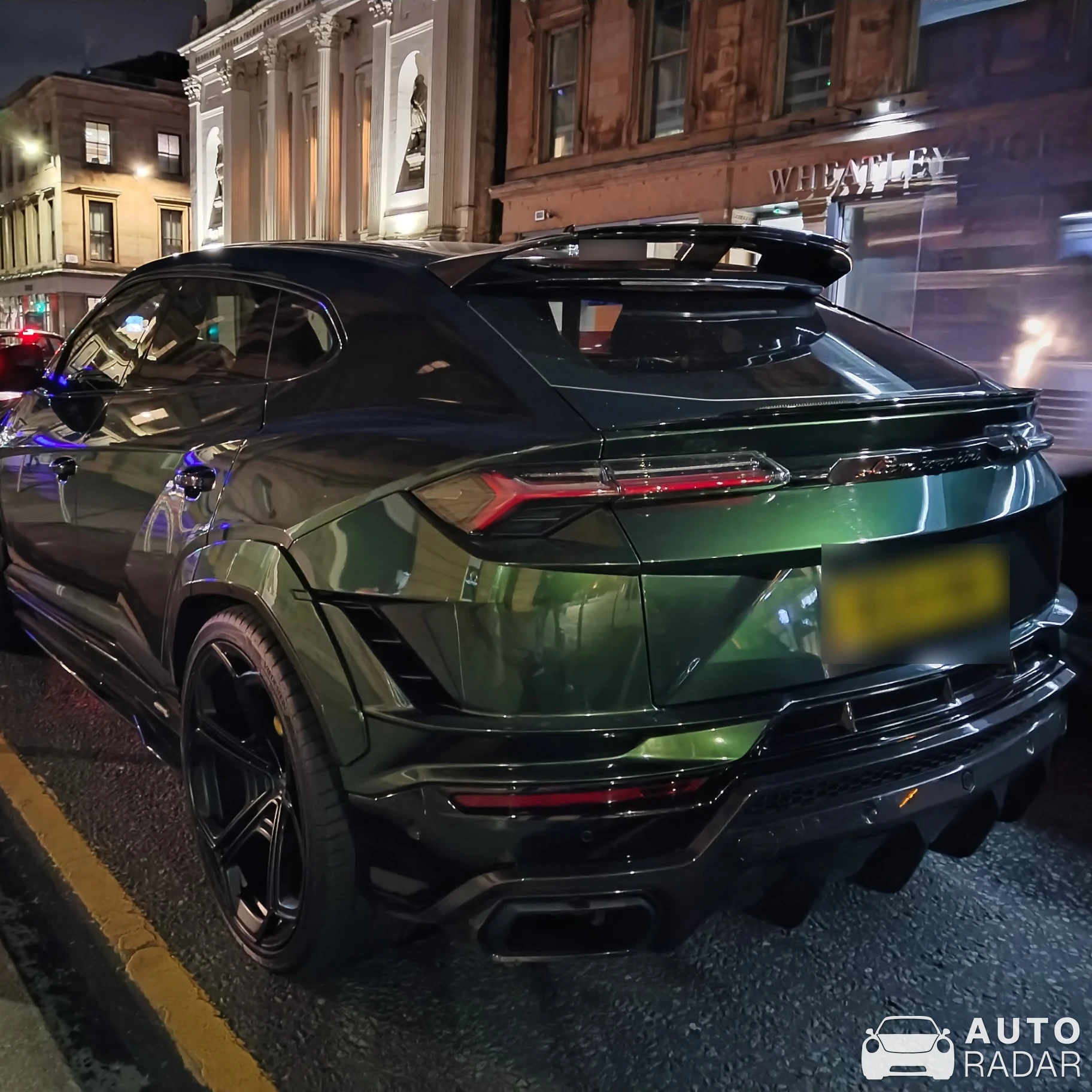 Lamborghini Urus S spotted in Glasgow City, United Kingdom