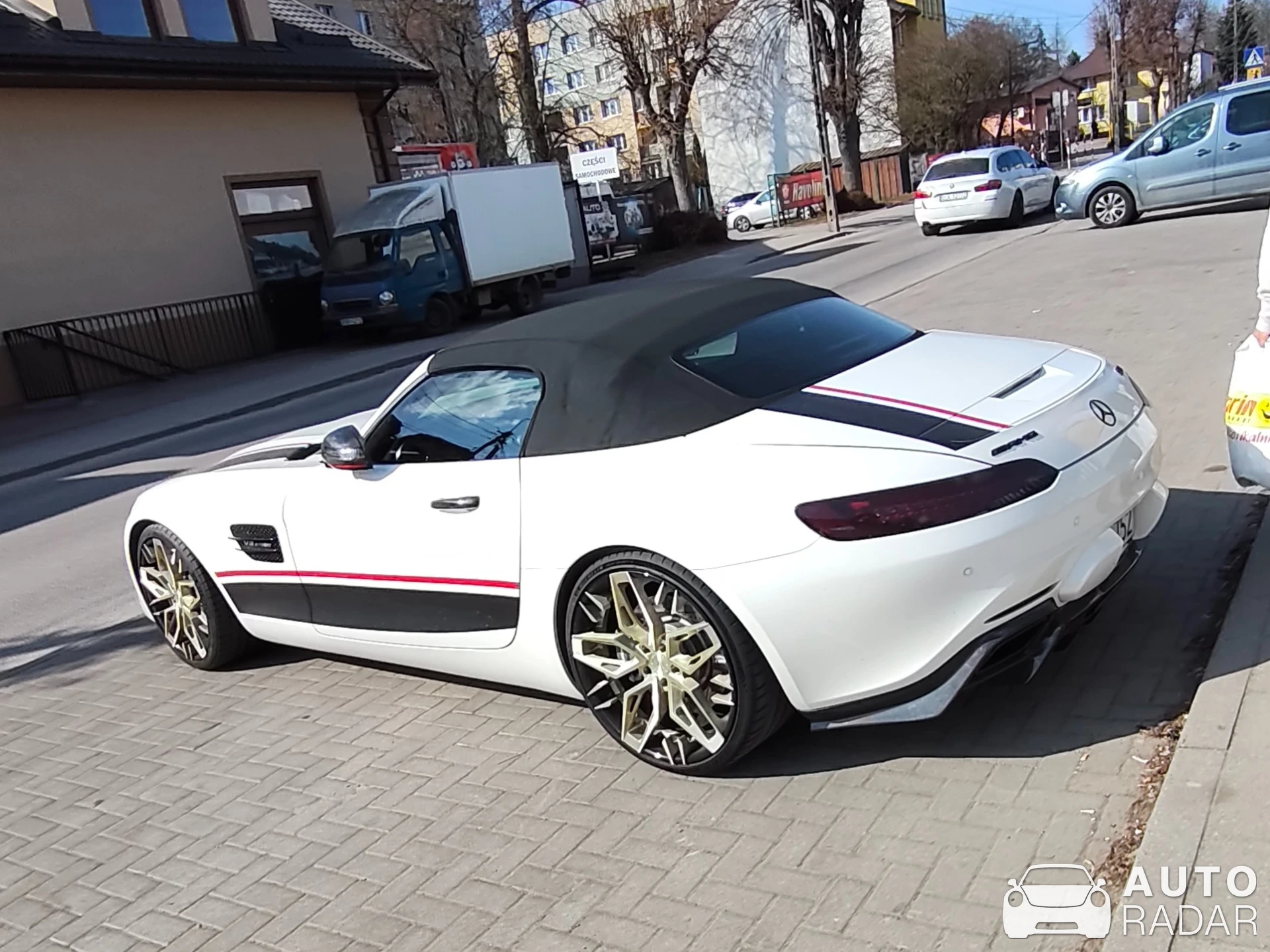Mercedes-AMG GT S Roadster R190 spotted in Sokółka