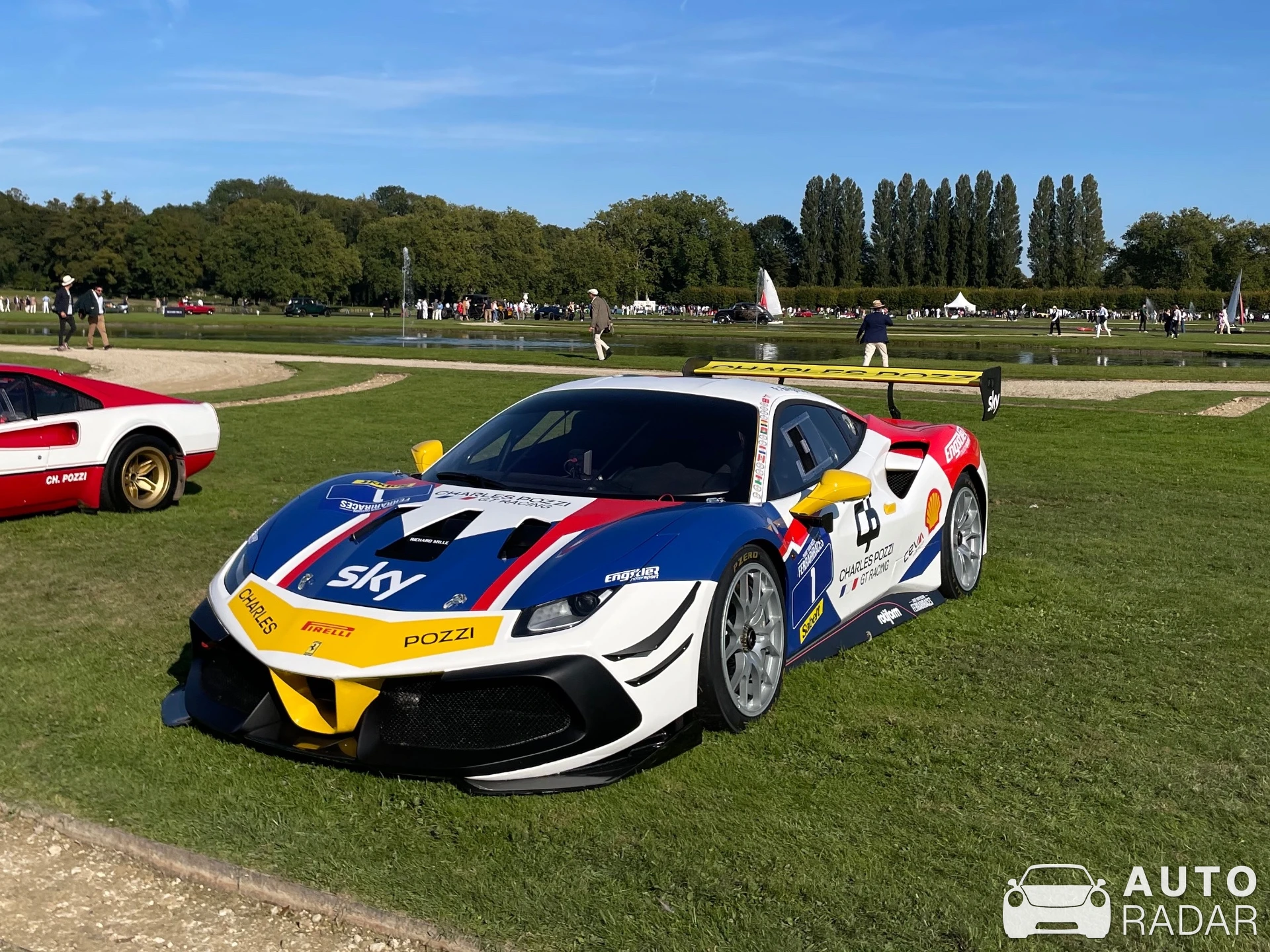 Ferrari 488 Challenge EVO spotted in Chantilly, France