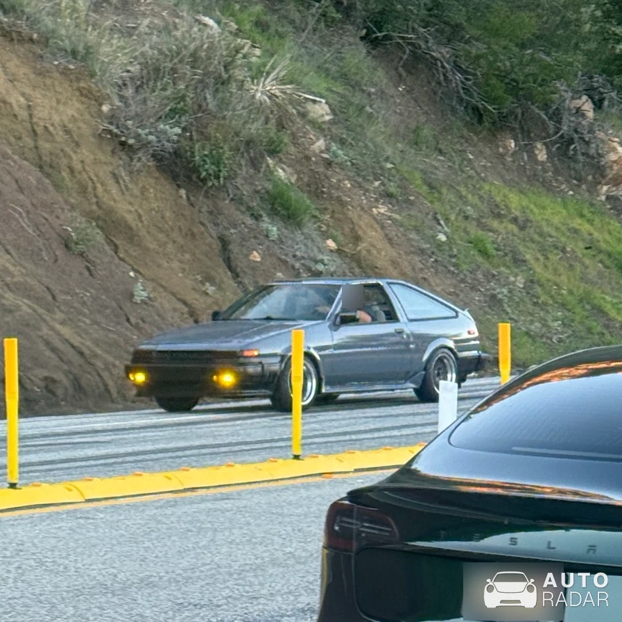 Toyota Corolla AE86 spotted in Malibu, United States