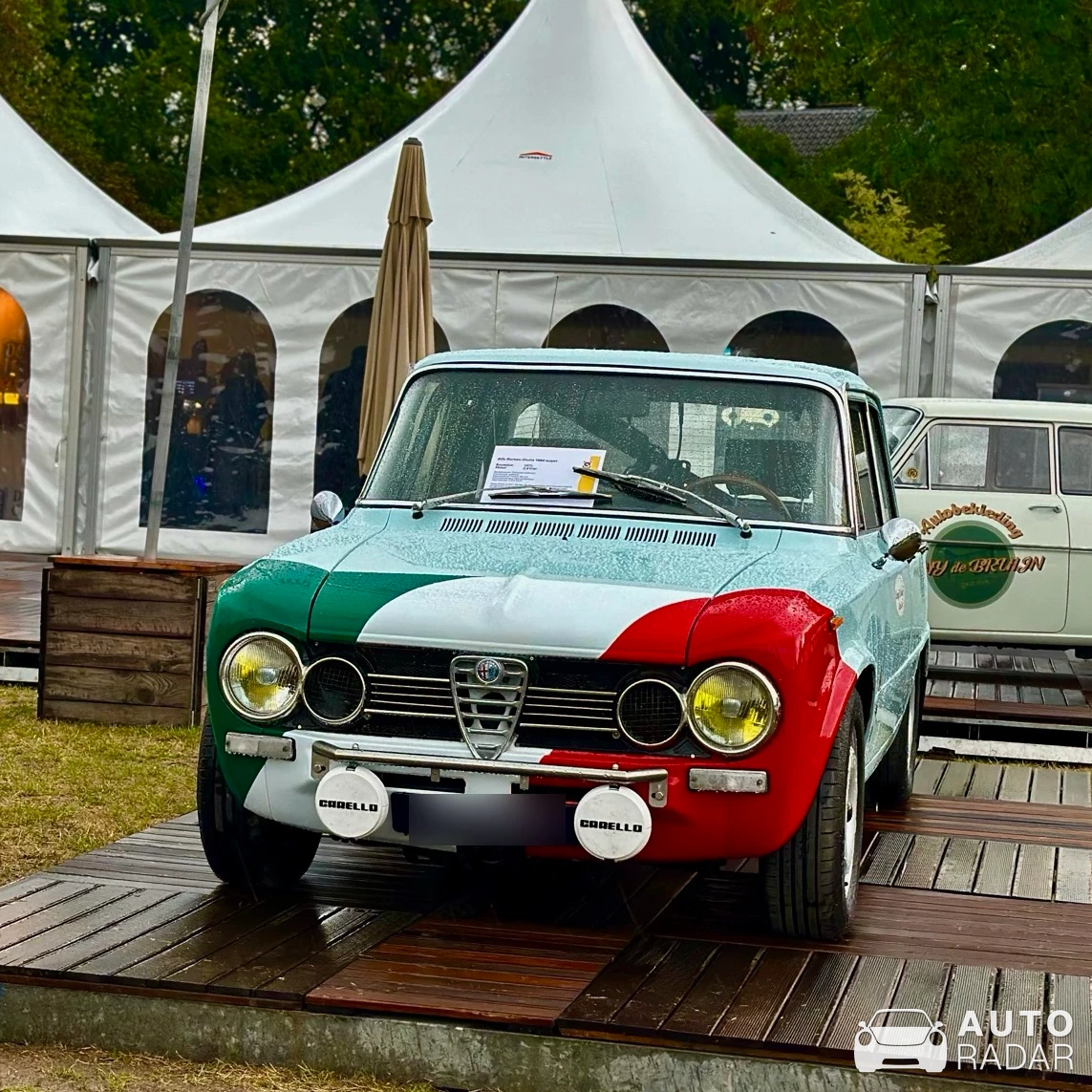 Alfa Romeo Giulia Super 1600 spotted in Beesd